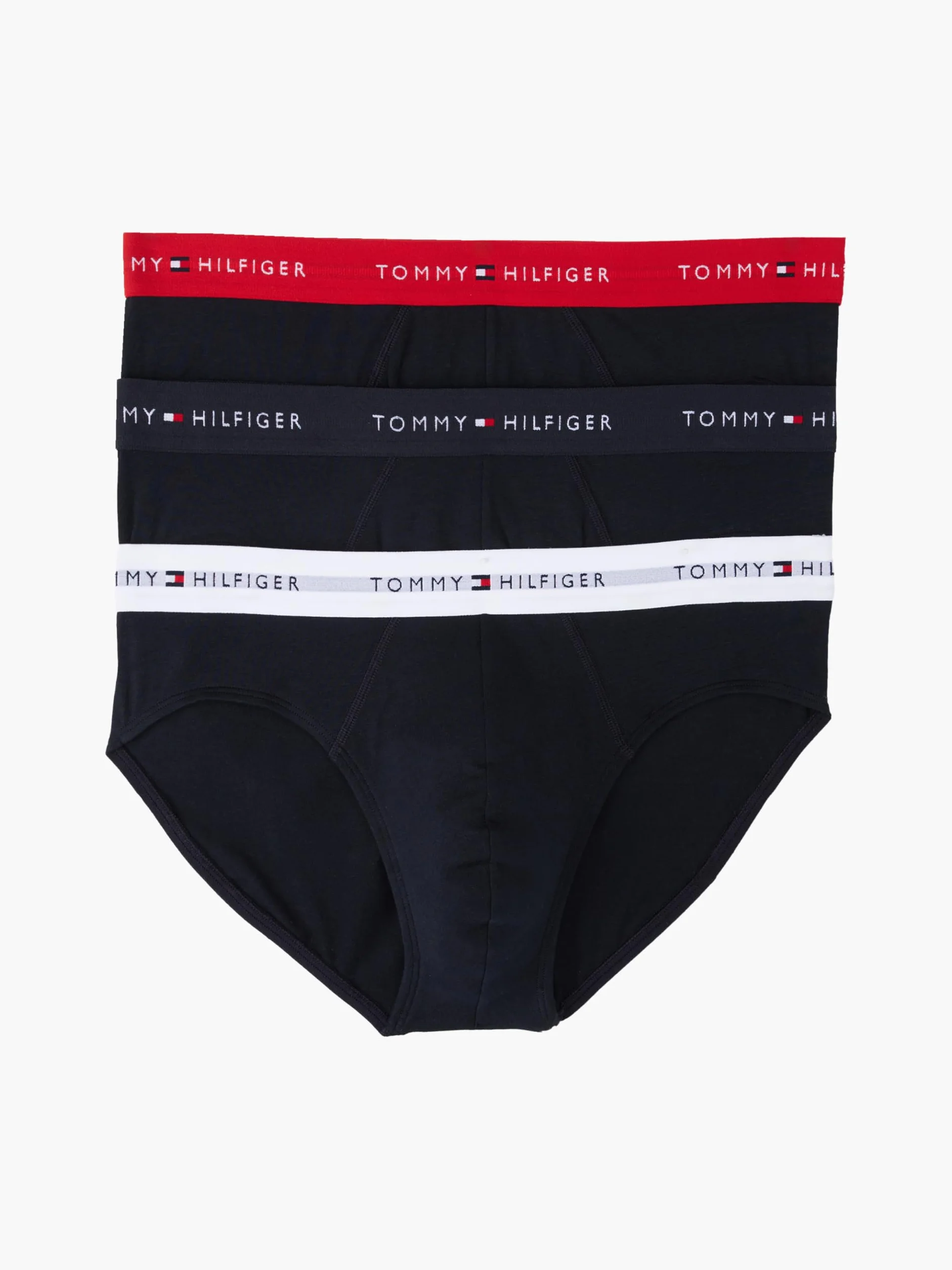 Tommy Hilfiger Slipy męskie (3 sztuki), Wielobarwna, L
