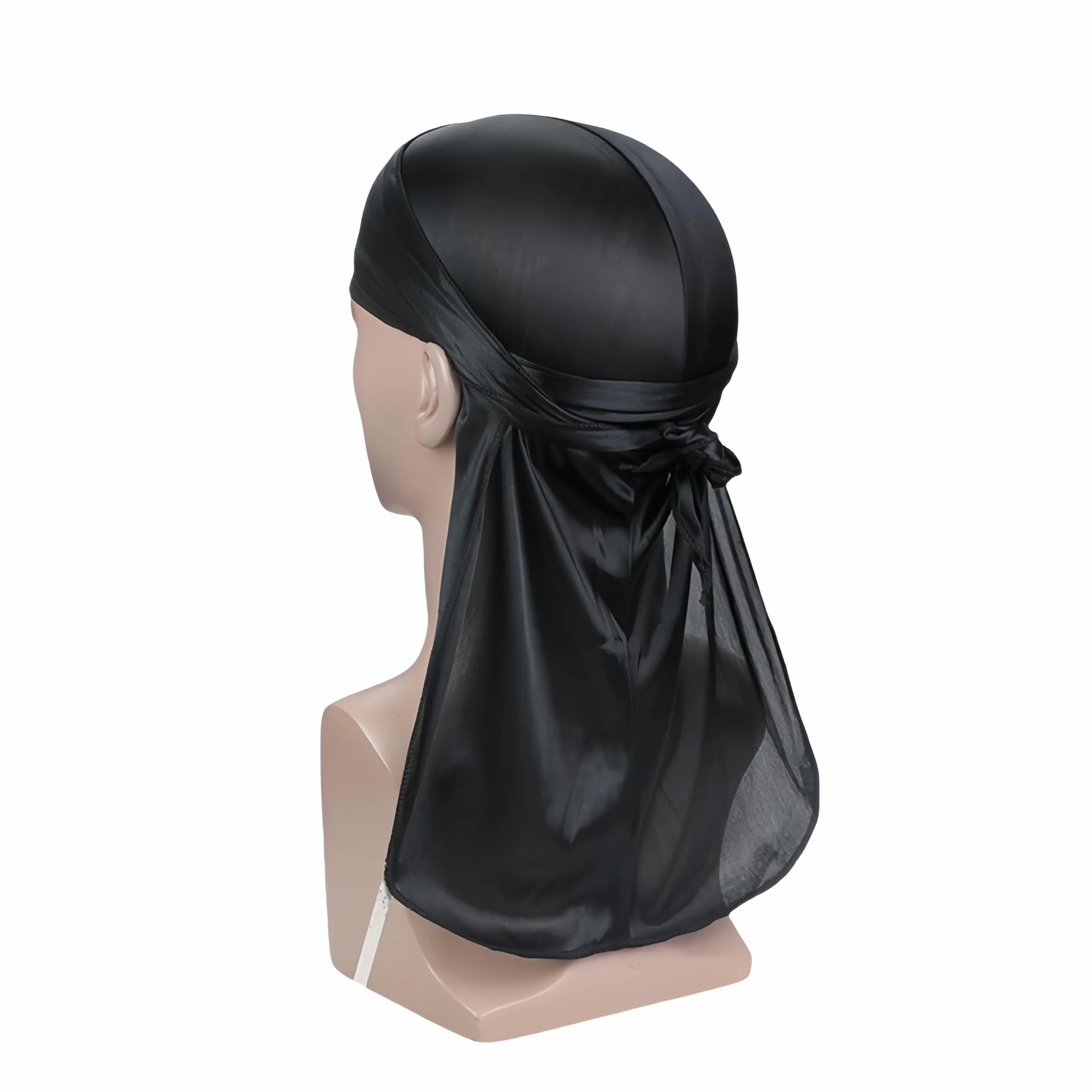 Proumhang Długi Ogon Durag,Opaska na Głowę Unisex Durag 360 Waves,Kapelusz Turban,Szerokie Paski,Bandana Piracka,Codzienna Dekoracja Hip-Hopowa dla Kobiet i Mężczyzn