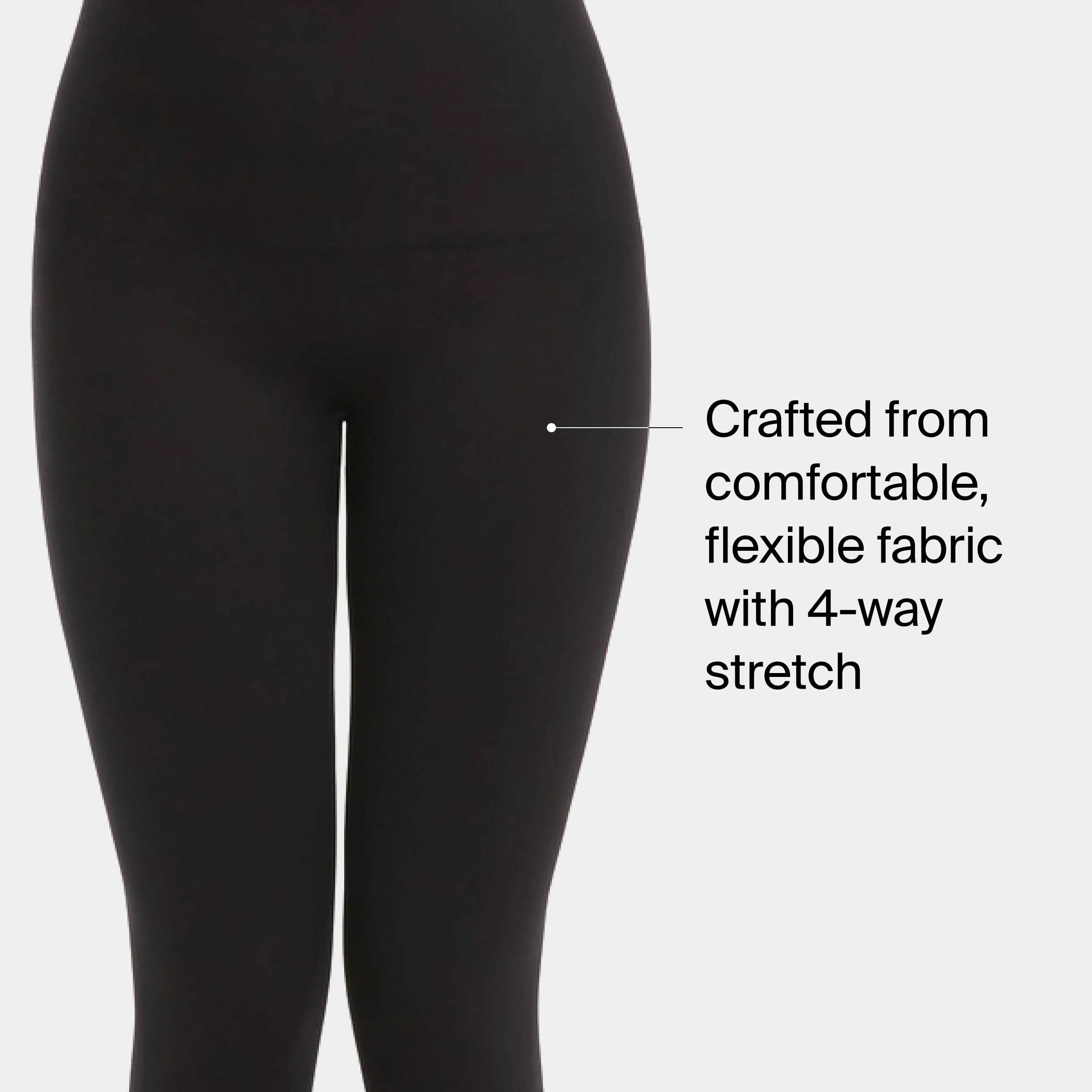 SPANX Legginsy Damskie Look At Me Now Mama, Bezszwowe Legginsy