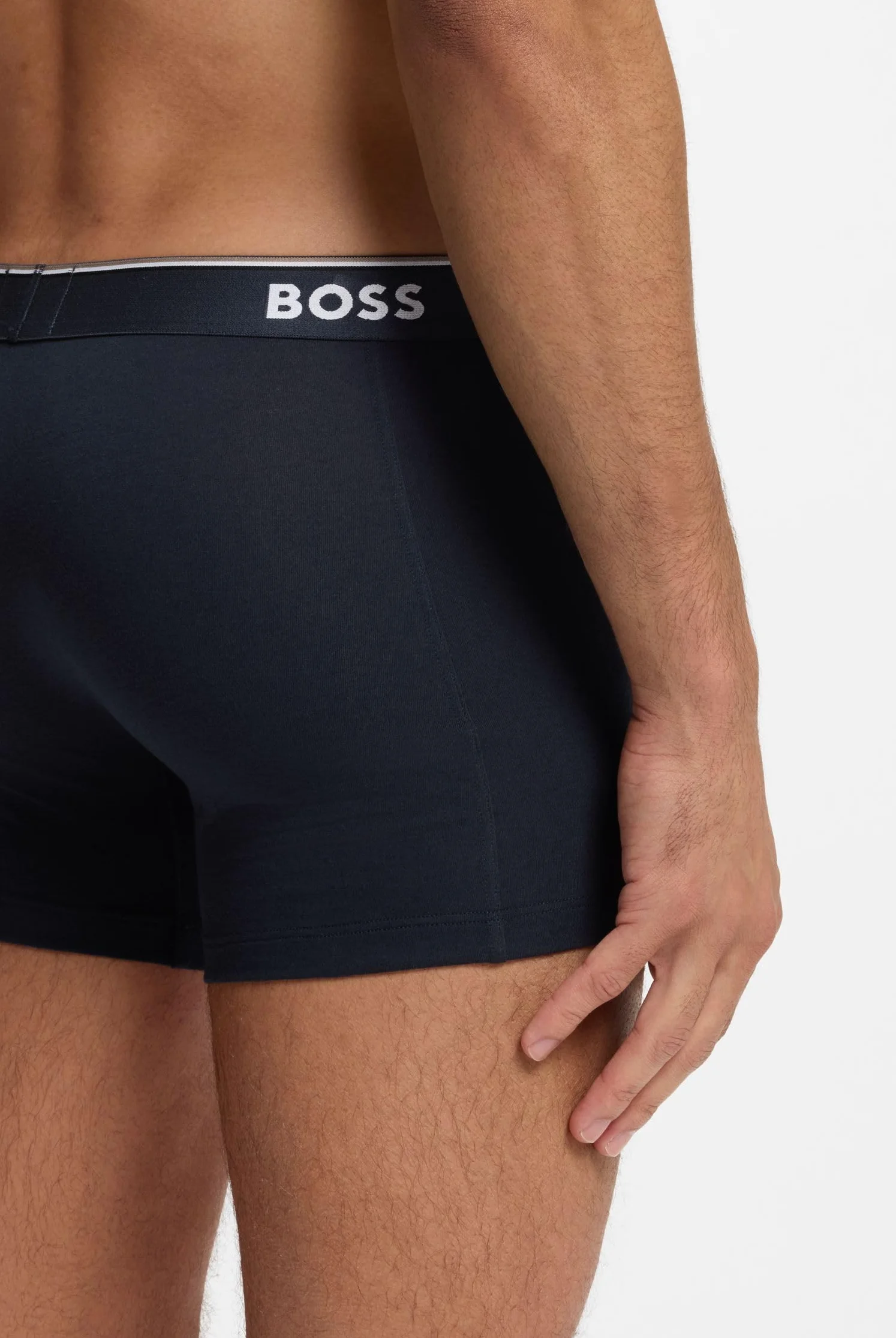 Hugo Boss Mężczyźni Boxer Brief 3P Co/El Bokserki, Wielokolorowy, XXL