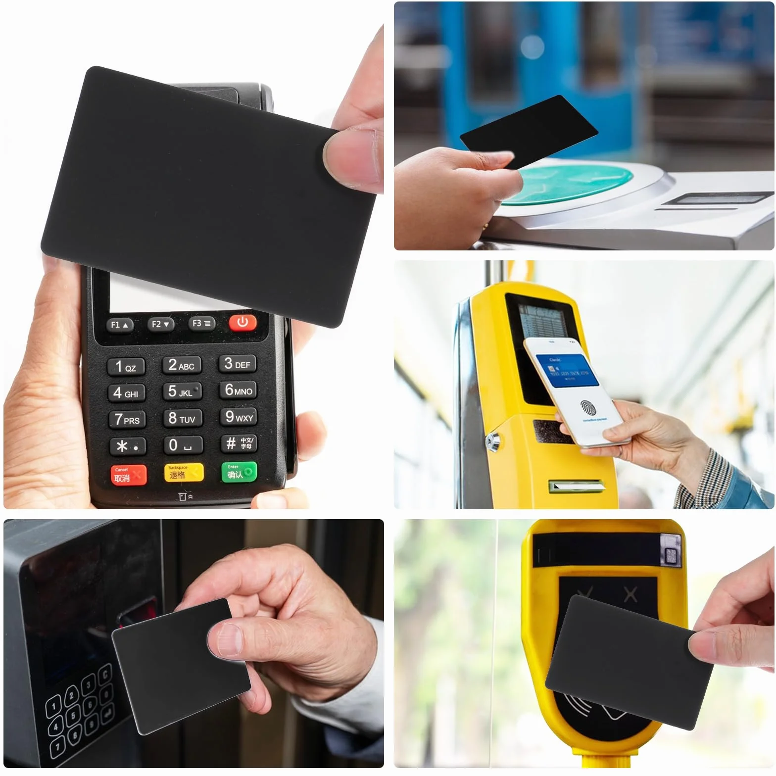 20 szt. karta NTAG 215, puste, łatwe i wygodne, programowalne karty NFC, 504 bajty, pamięć NFC, kompatybilne ze wszystkimi włączonymi NFC