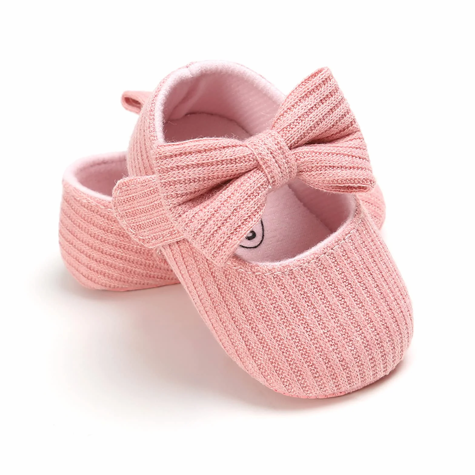 2 szt. Buty dziecięce + pałąk dla dzieci kwiat buty anty zjeżdżalnia miękkie specjalne okazje chrzest na wesele buty, Wysoki, 6-12 mesi