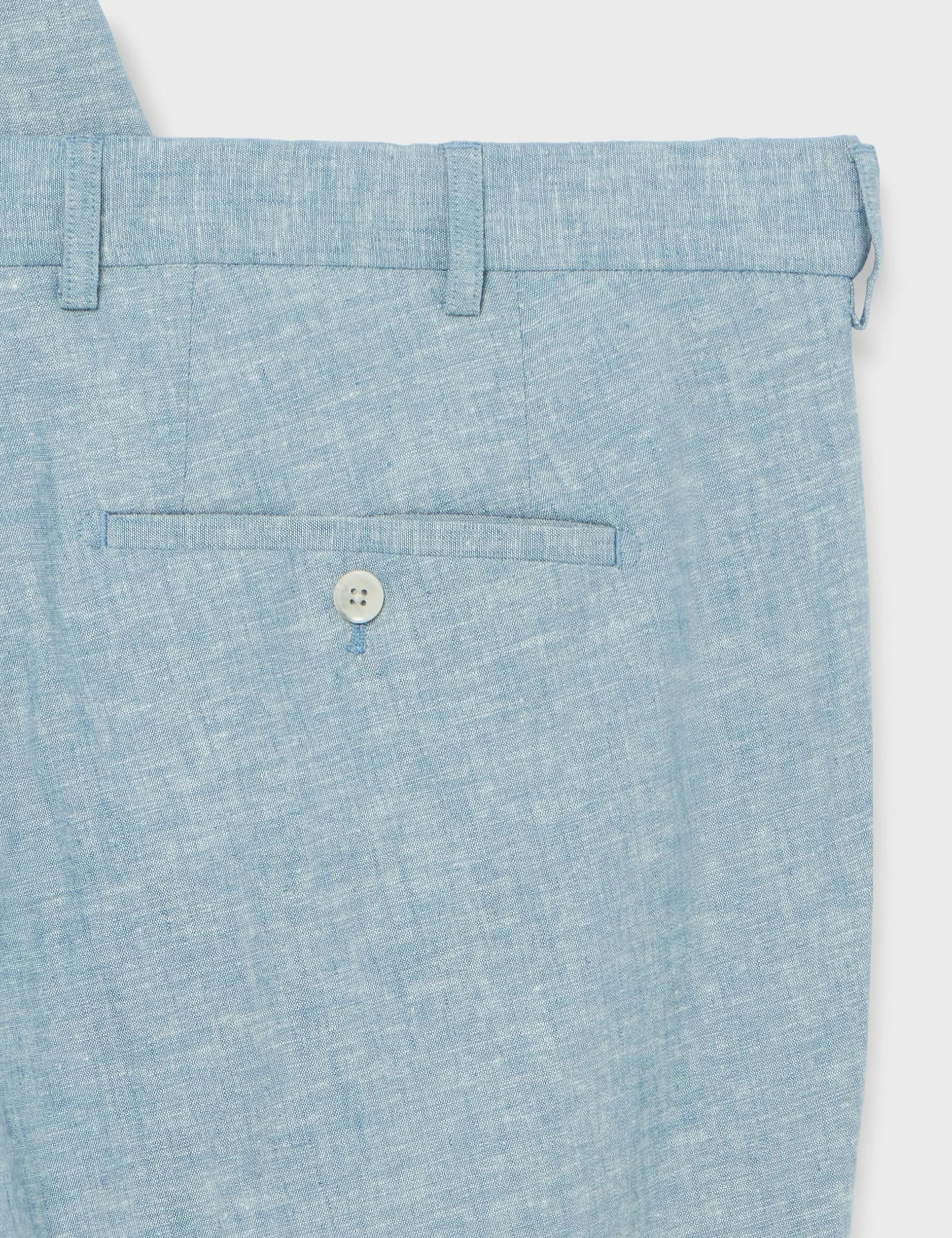 JACK & JONES Jprriviera Linen Suit Slim Fit Sn Pls garnitur męski, Troposphere/Fit: slim fit, 70 Duże rozmiary