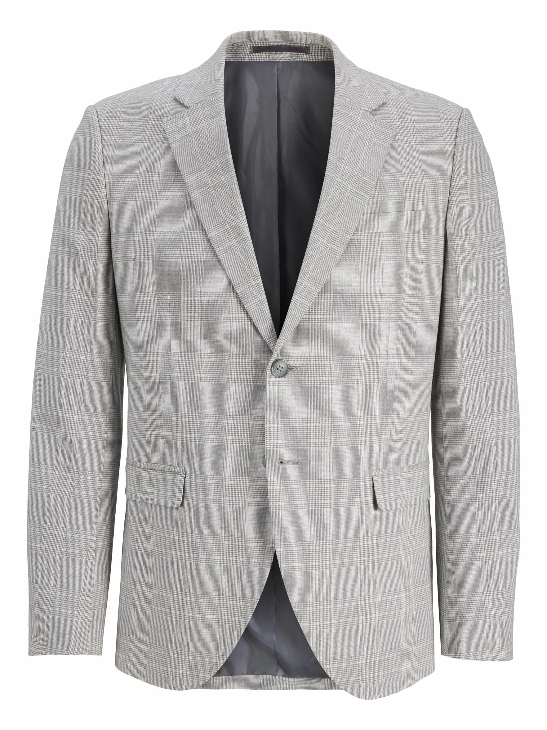 JACK & JONES Jprriviera męska marynarka lniana Slim Fit Sn, Chiseled Stone, 48