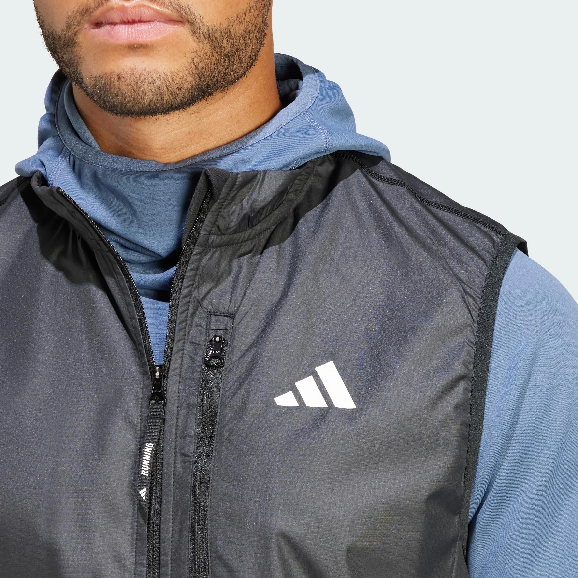 adidas Mężczyźni Own the Run Vest, Black, M