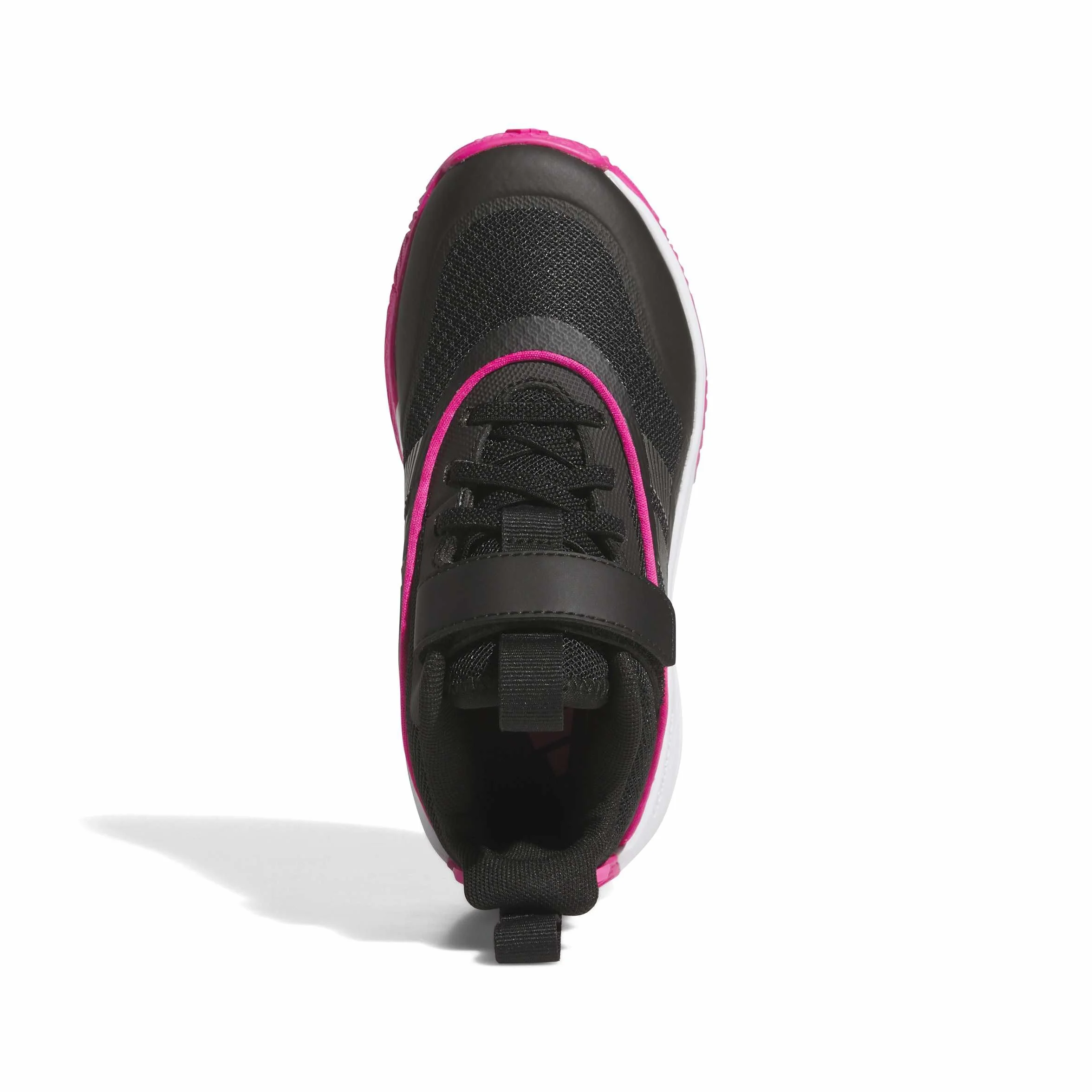 adidas Uniseks - dzieci Ownthegame 3.0 Shoes, Core Black/Iron Met./Shock Pink, 33 EU