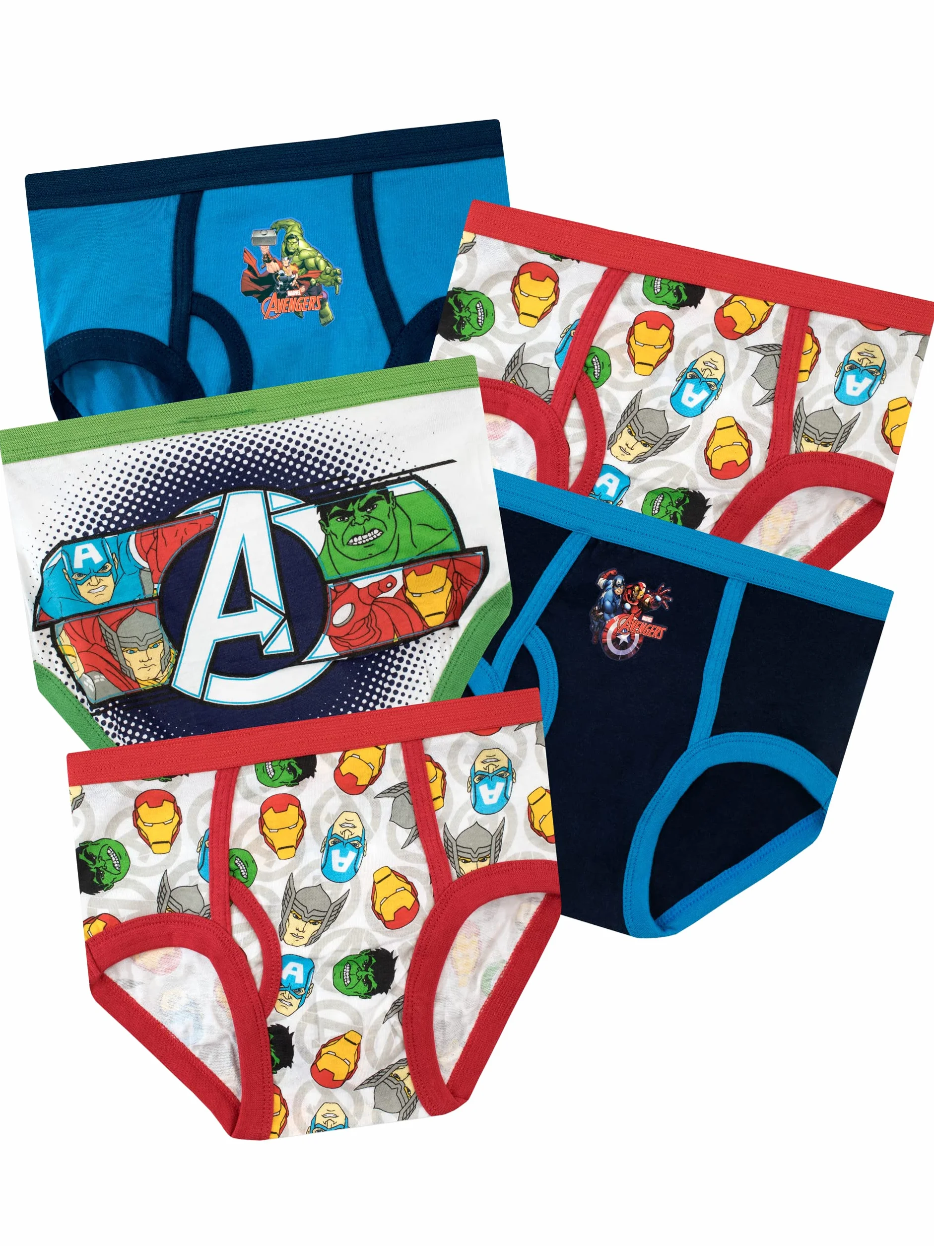 Marvel Zestaw bielizny 5 szt. dla chłopców Avengers