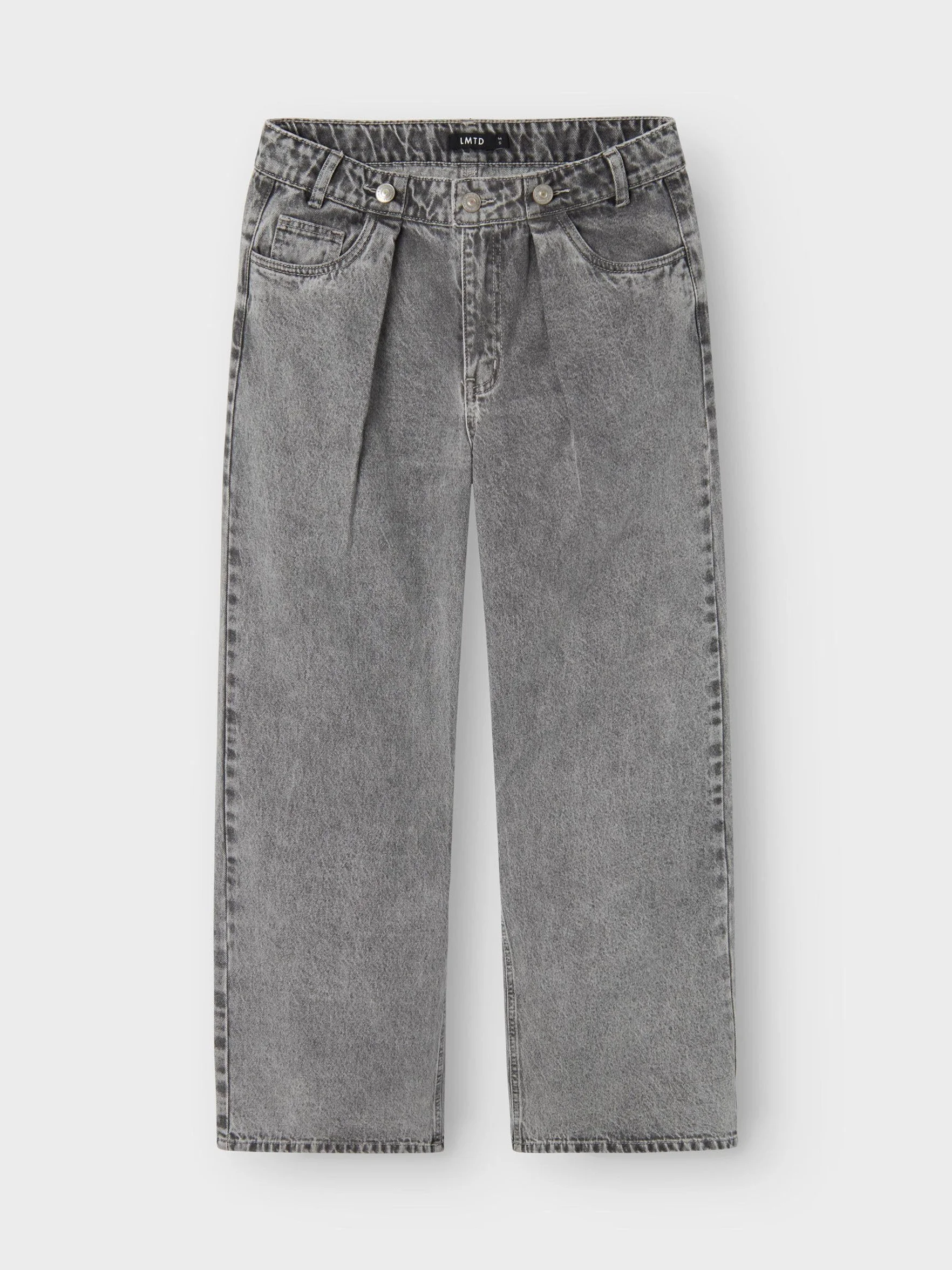 NAME IT Nlfnilizza Dnm Hw Wide Pant - spodnie jeansowe Dziewczynki
