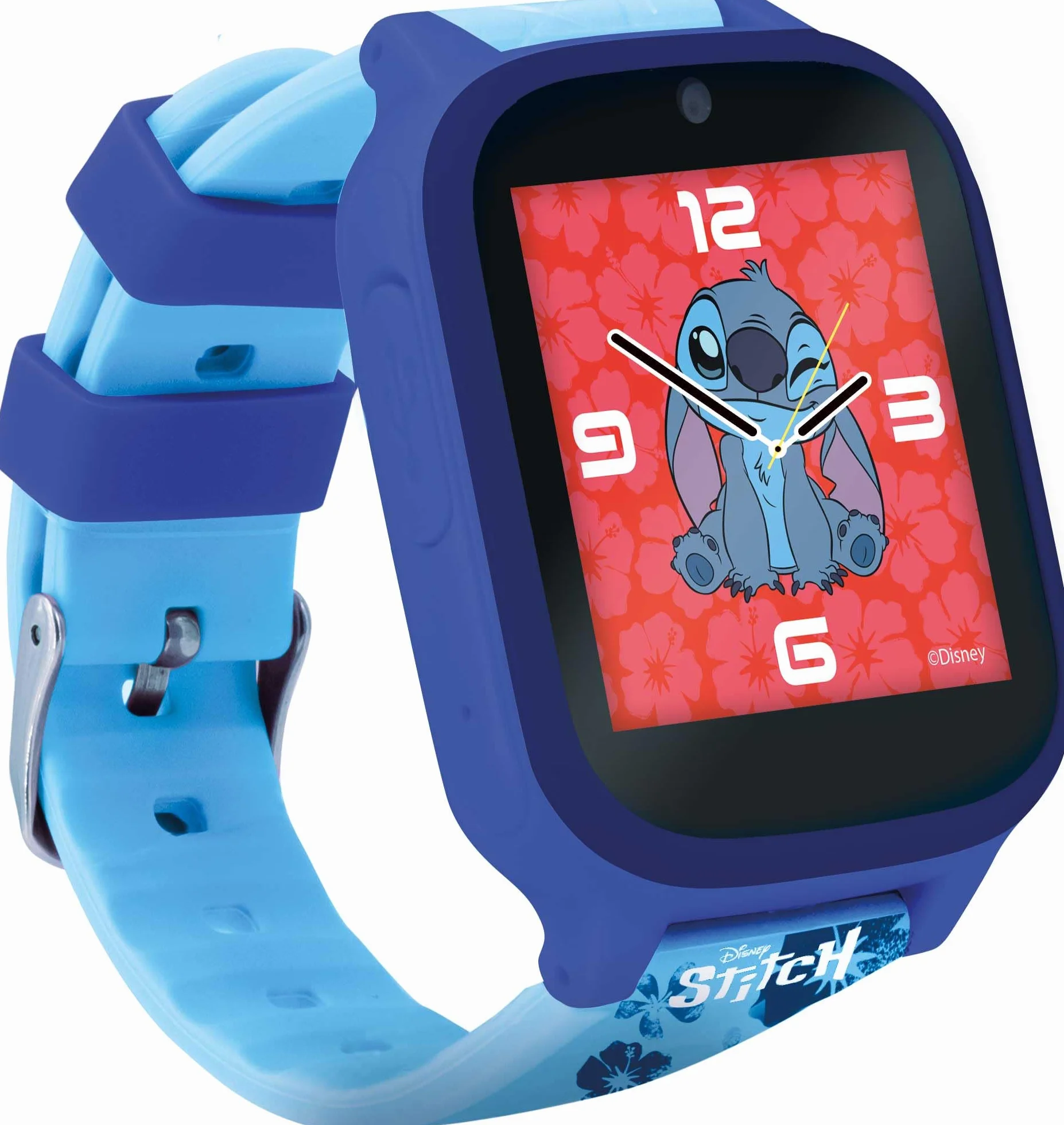Lisciani STITCH SMARTWATCH - Connected Watch dla dzieci od 7 lat - wymienne tła ściegu - 5 interaktywnych gier - ekran dotykowy - funkcja aparatu, budzika, timera i lampy