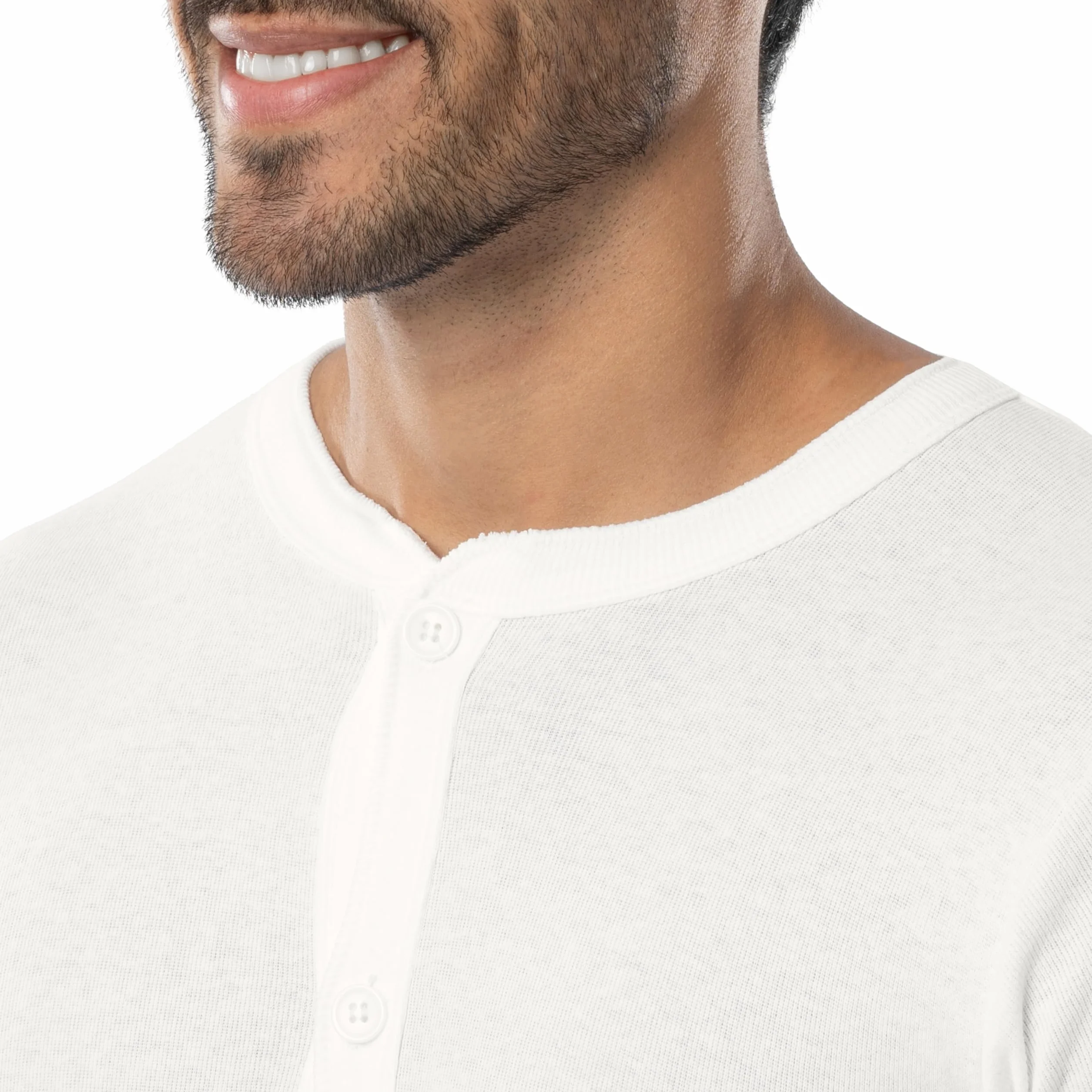 INDERA Bielizna Union Suits Mężczyźni Cotton Rib Knit Union Suit (1 w zestawie)