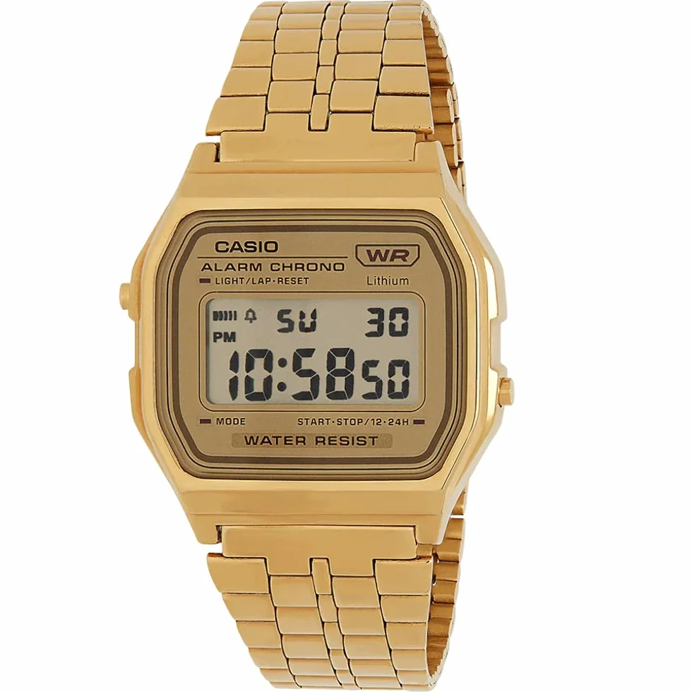 Złoty zegarek unisex Casio Vintage A158WETG-9AEF