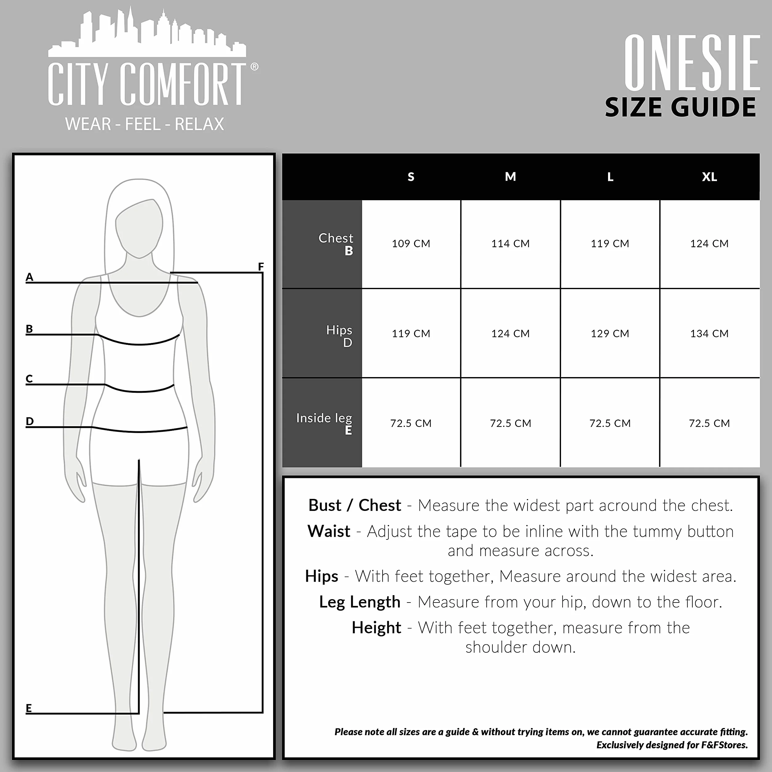 CityComfort Jednoczęściowe dla kobiet miękka wygodna piżama polarowa bielizna nocna dla kobiet puszysty polar onesie odzież wypoczynkowa rozmiary S-XL