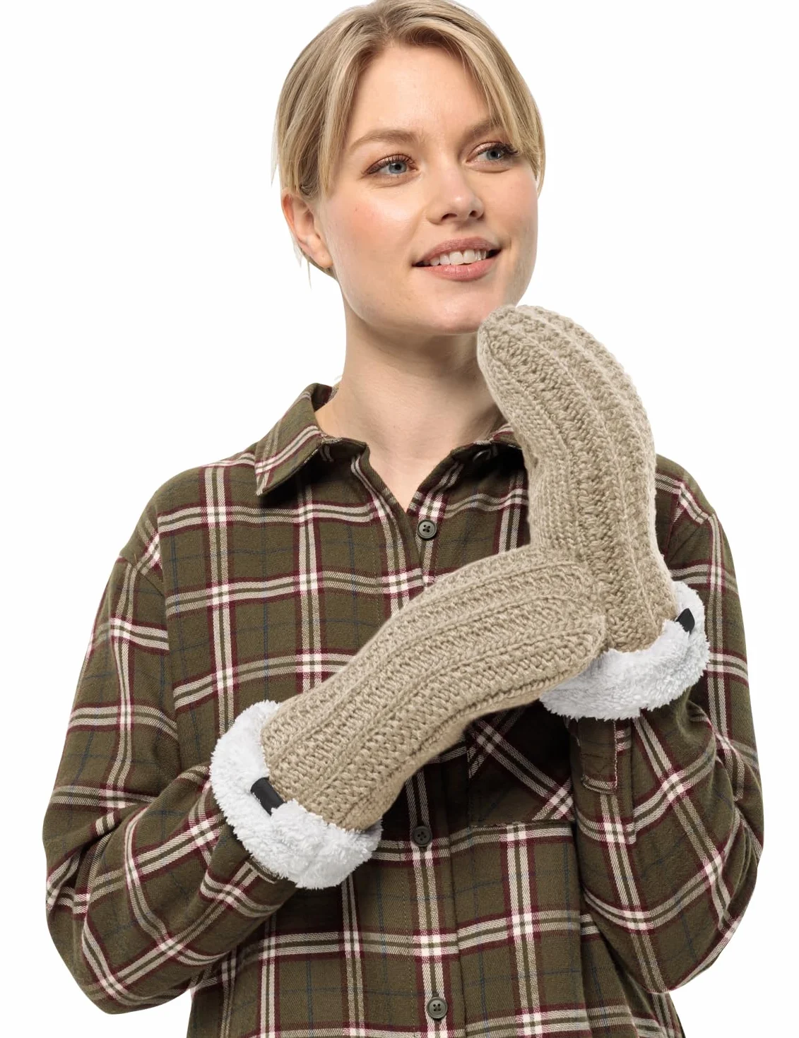 Jack Wolfskin rękawica Kobiety HIGHLOFT KNIT MITTEN W