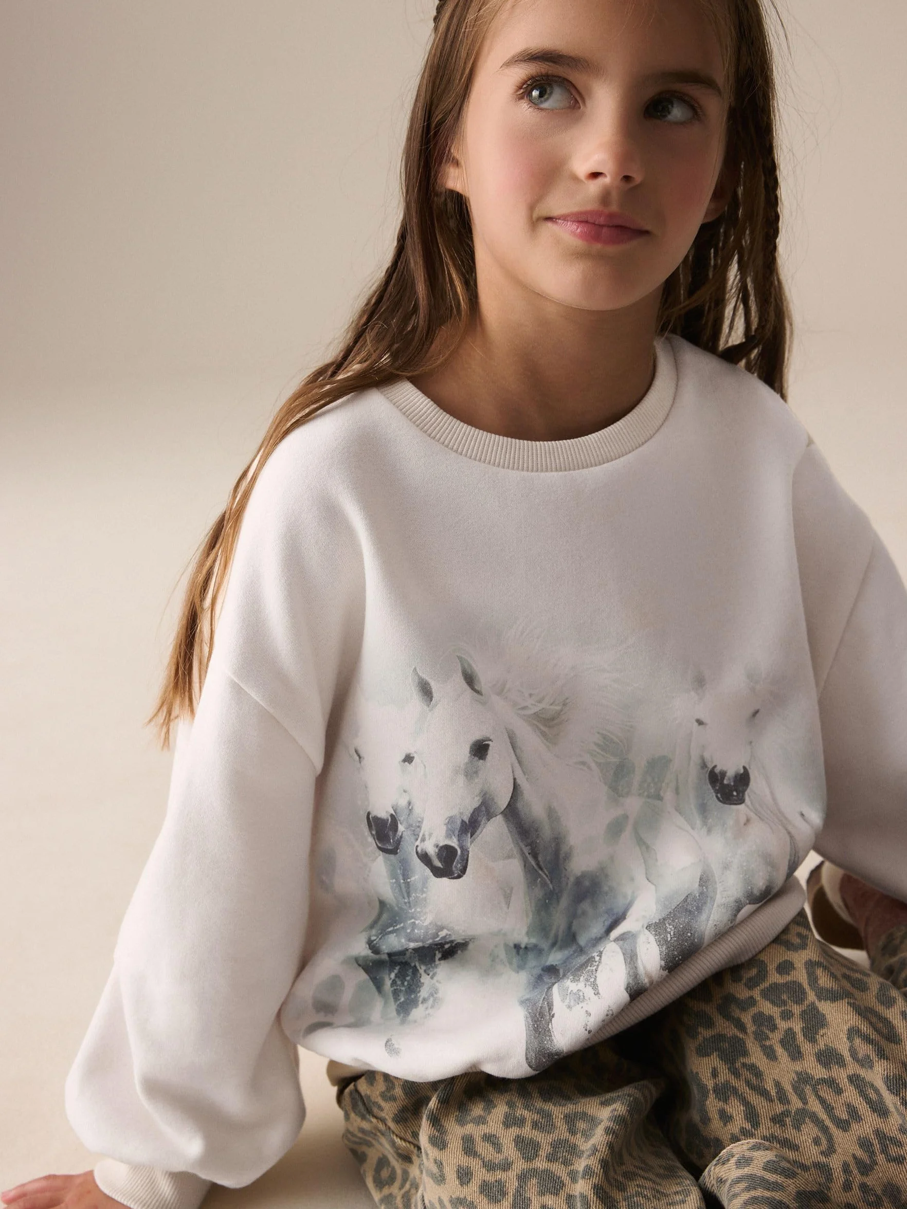 NEXT Starsze dziewczynki Bluza dresowa