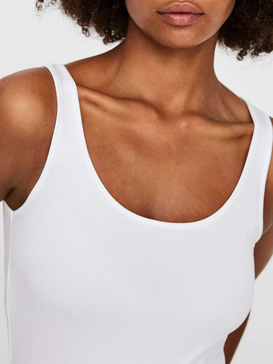 VERO MODA Top Kobiety Vmmaxi My Soft Long Tank Top Ga 3pack (3 w zestawie)