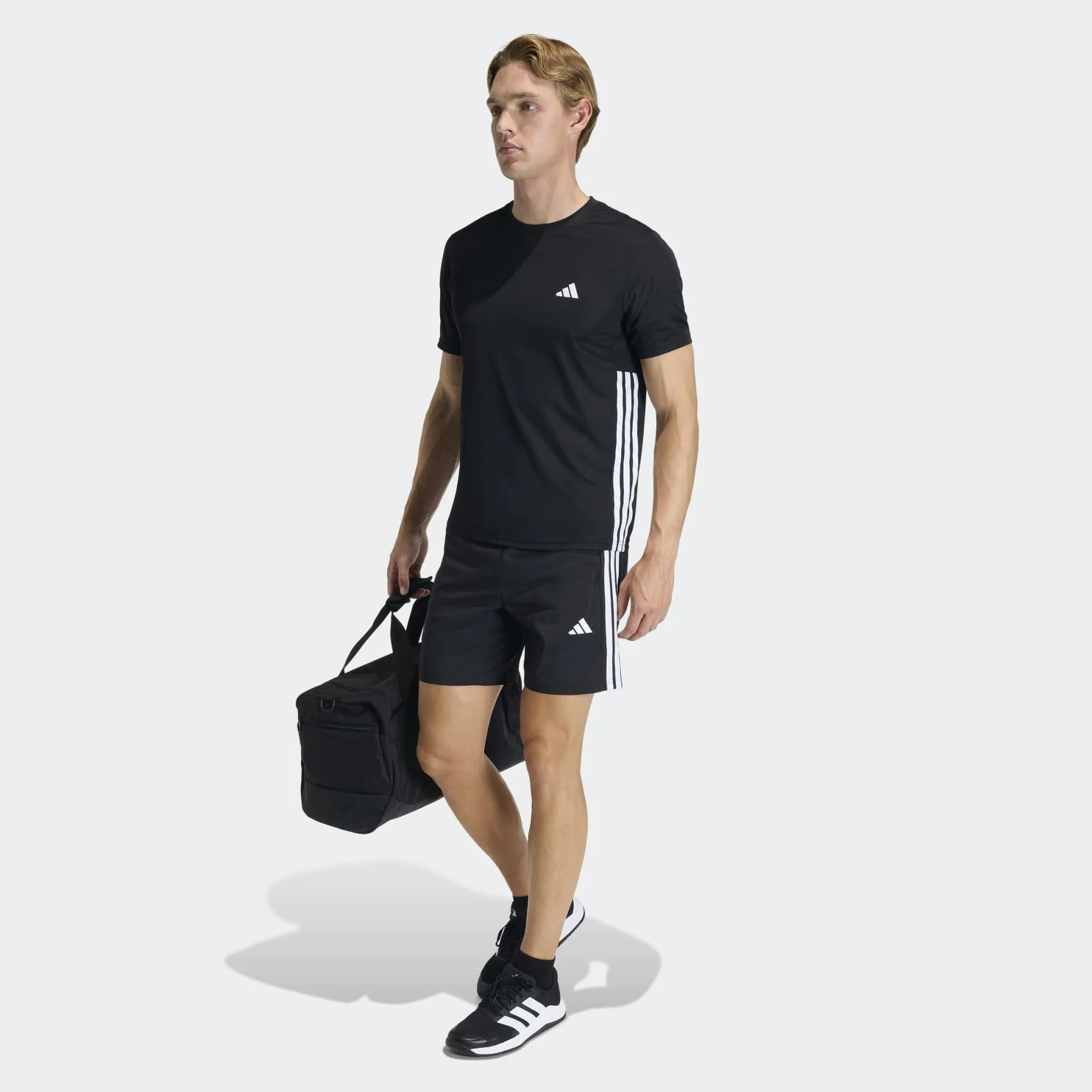 adidas Koszulka Mezczyzni Workout Essentials Base 3-stripes T-shirt