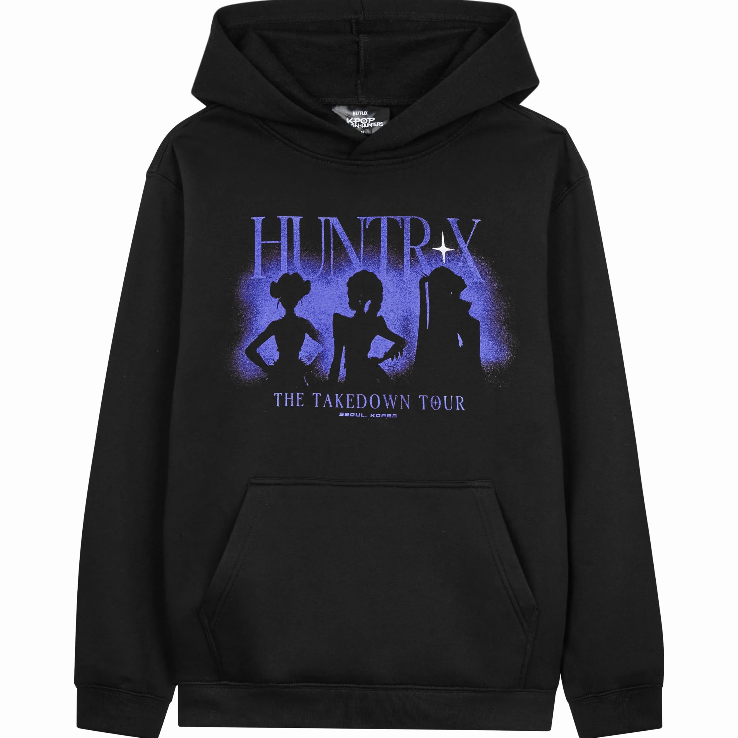 KPop Demon Hunters Bluza z kapturem dla dziewczynek i nastolatków, miękkie bluzy zimowe, Huntrix Saja Boys prezent dla dziewczynki