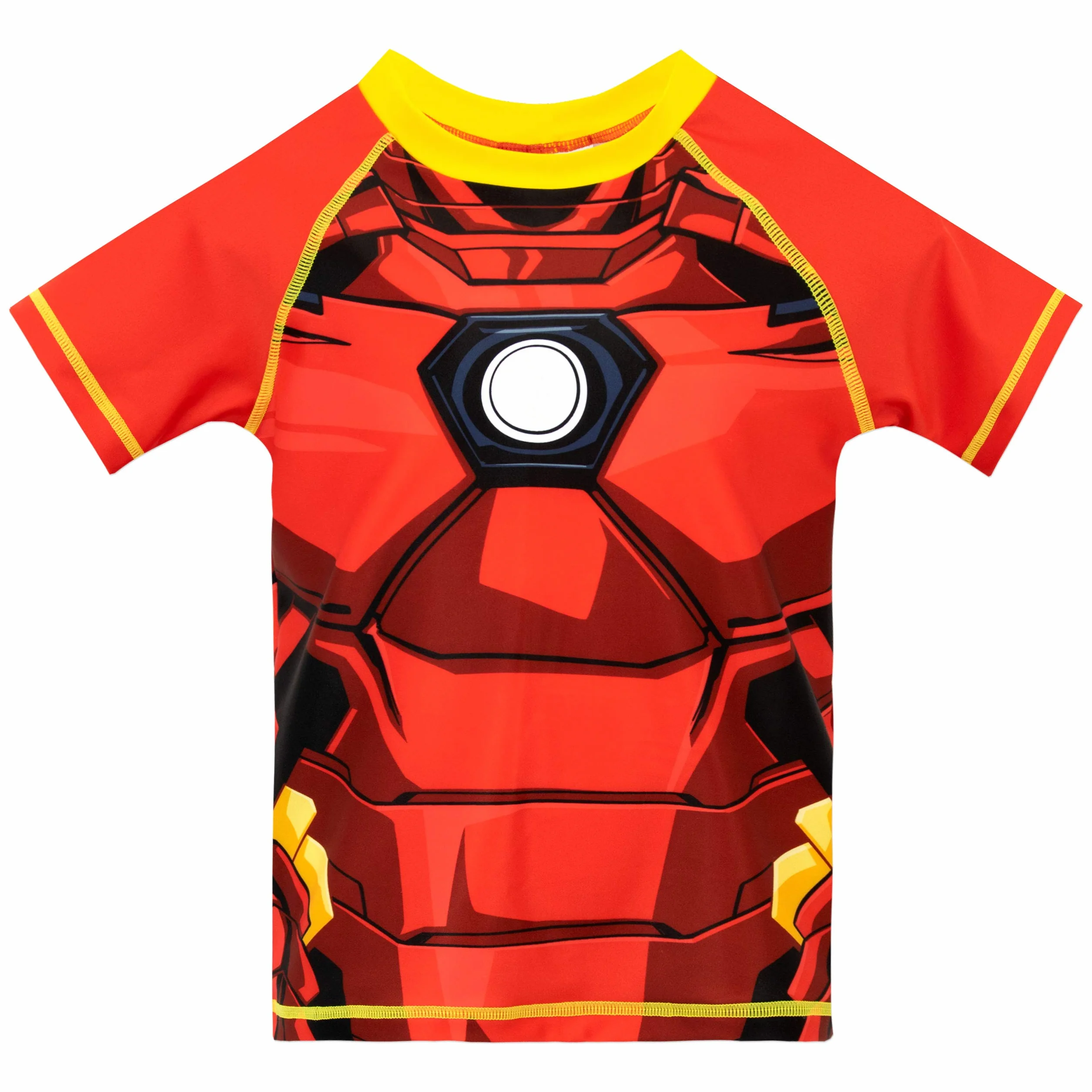 Marvel Chłopięcy dwuczęściowy kostium kąpielowy Iron Man