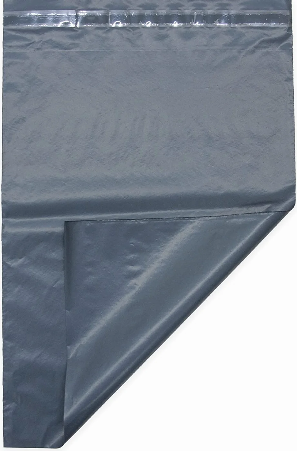 Torby pocztowe, szare torby do dostawy paczek z samozamykającym się, elastyczne, lekkie i odporne na rozdarcie torby pocztowe, wielopak kopertowy (17 x 24, 25 szt.)