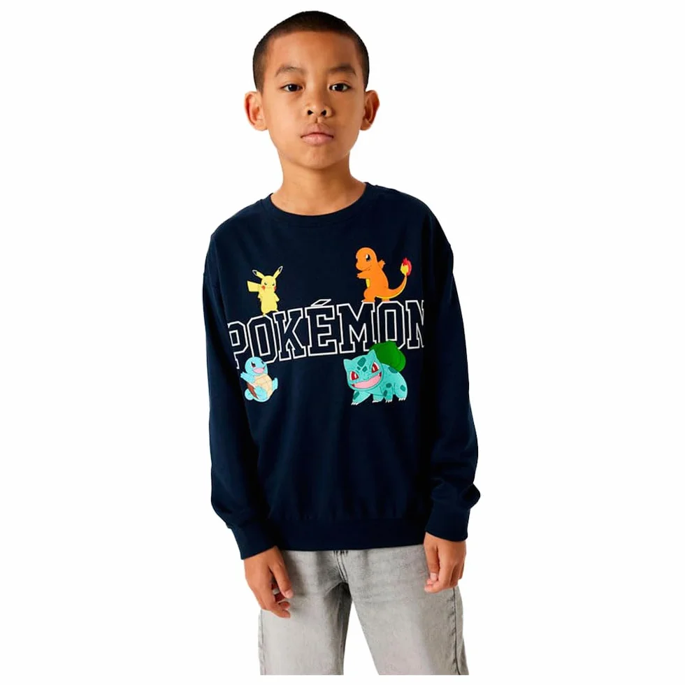 Nkmday Pokemon Nreg Sweat Bru Noos Sky Chłopcy Nkmday Pokemon Nreg Sweat Bru Noos Sky (1 w zestawie)