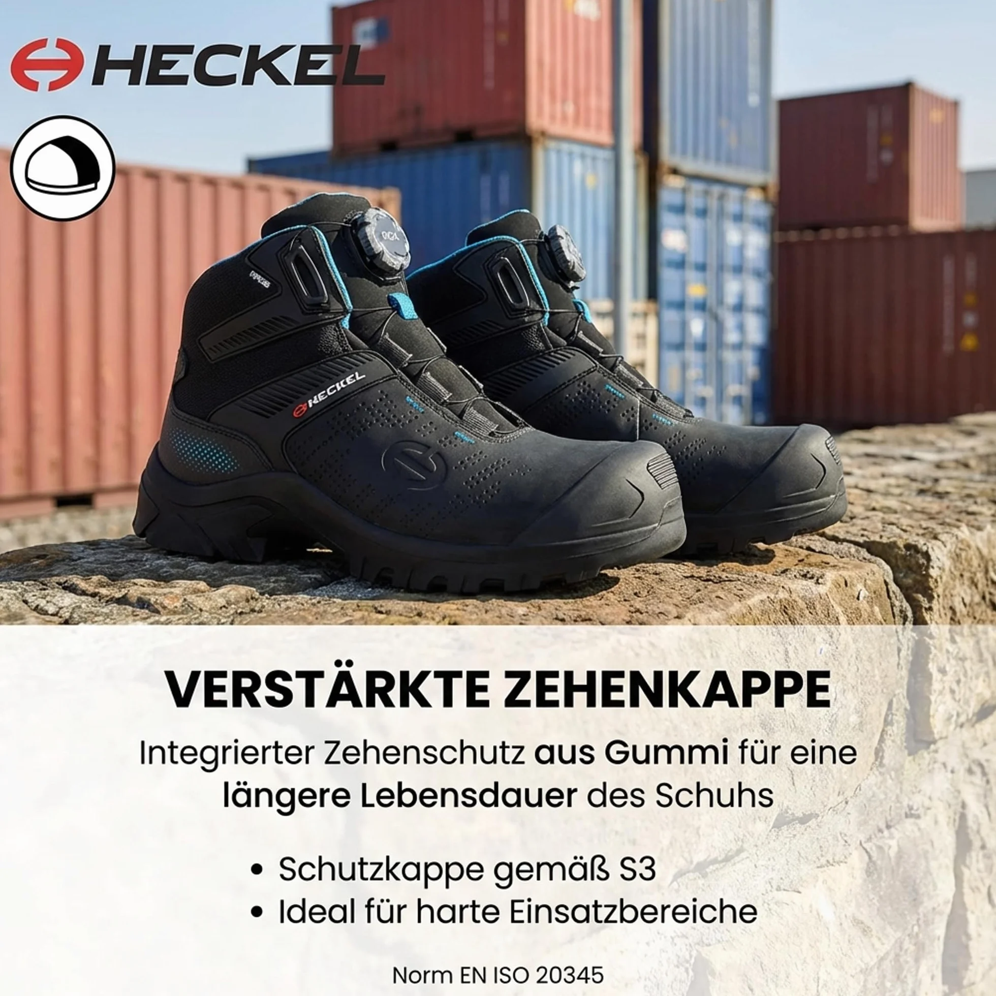 Heckel MACCROSSROAD 3.0 Buty ochronne - Z zamknięciem BOA