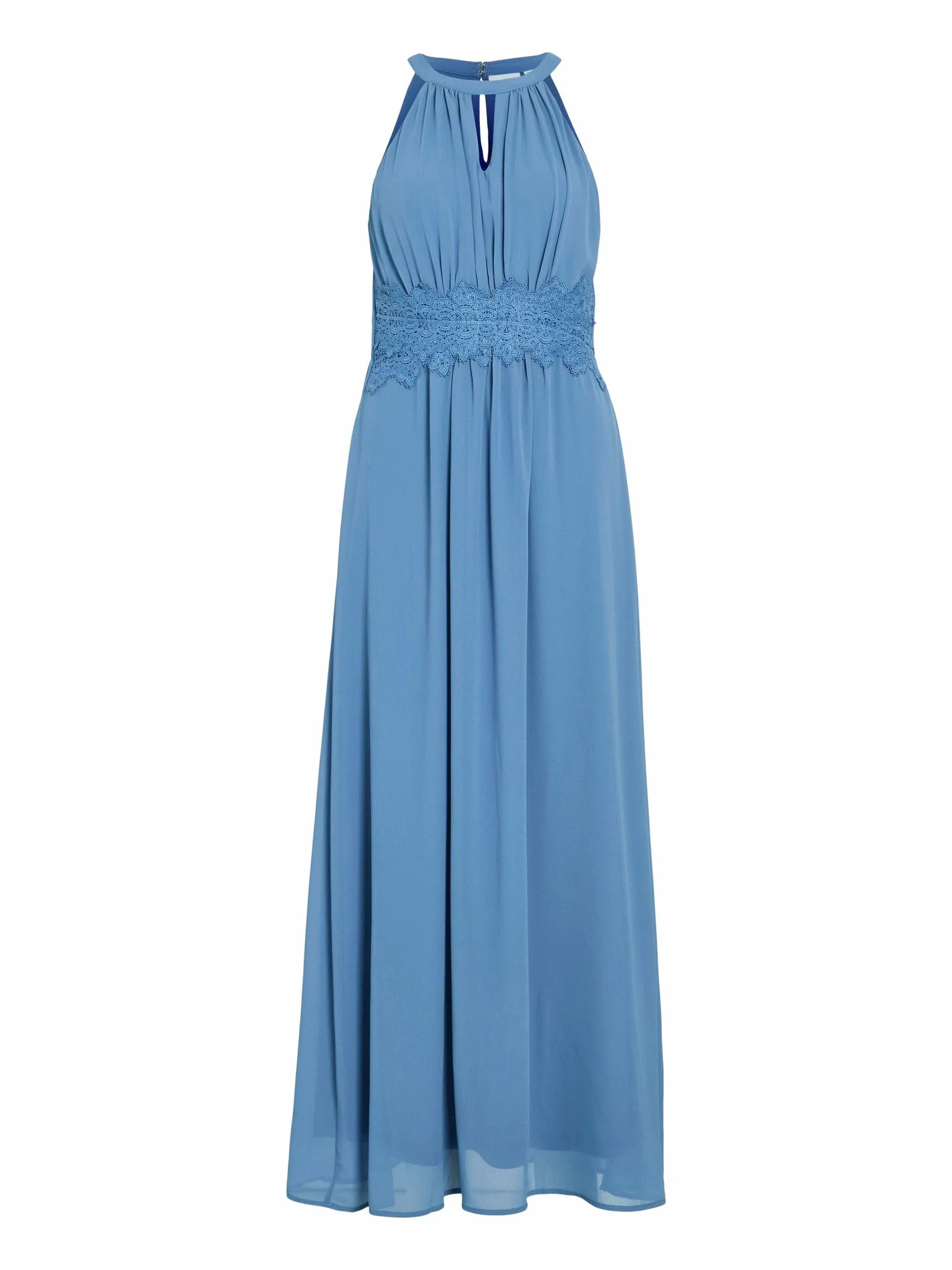Vila Damska sukienka wieczorowa Vimilina z kołnierzem Maxi Dress-Noos