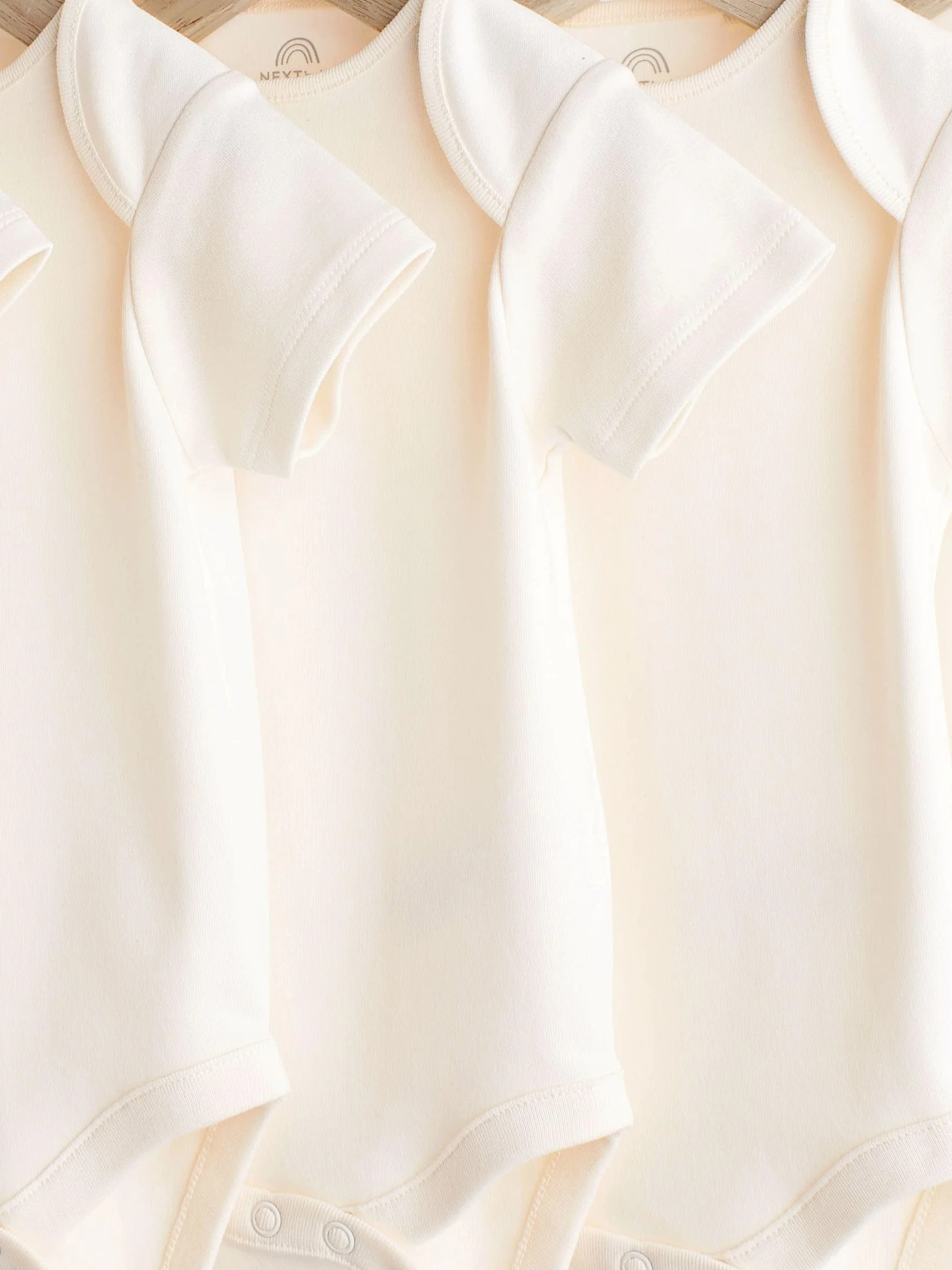 NEXT Noworodki unisex Zestaw 5 niemowlęcych body z krótkim rękawem