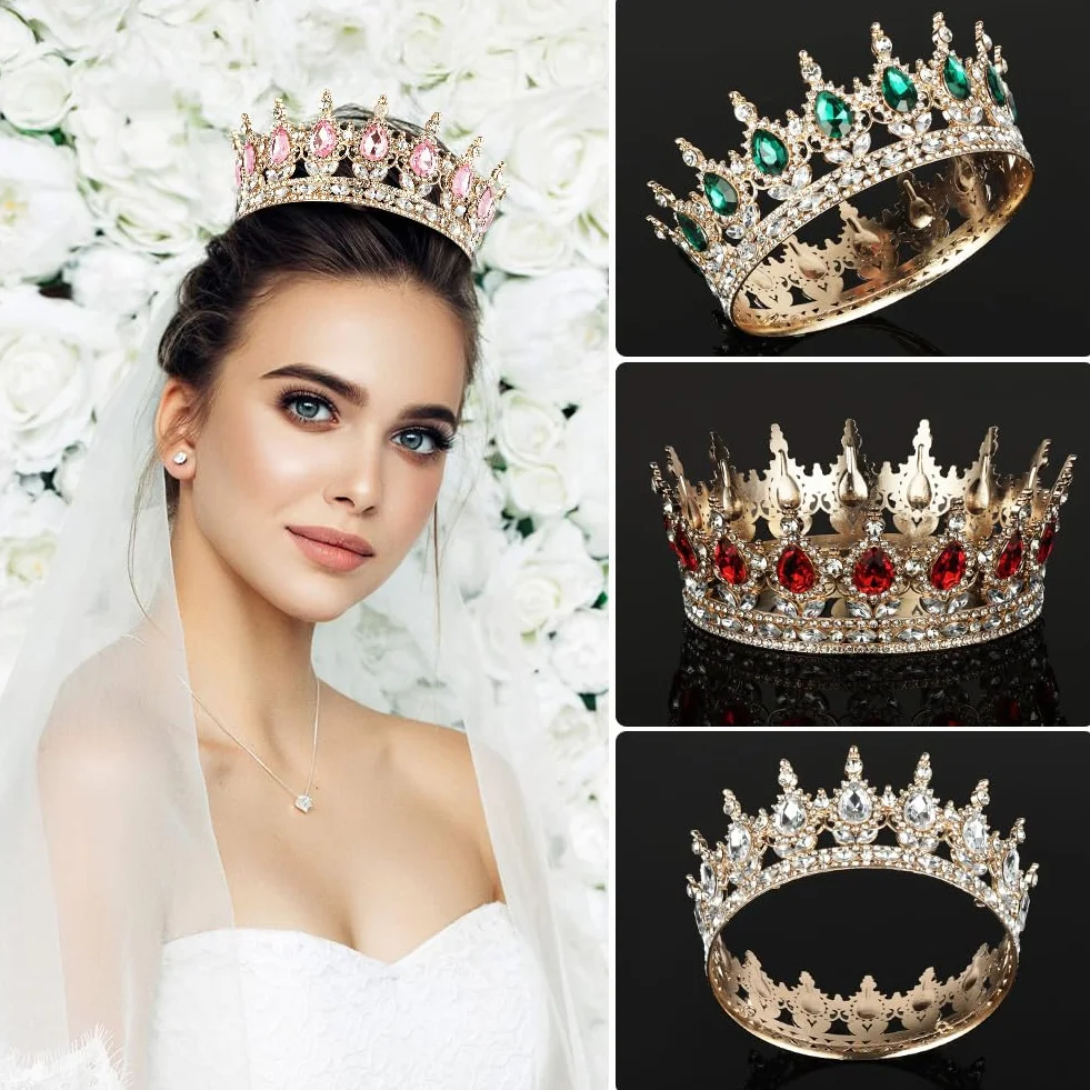 Korona tiara - srebrna