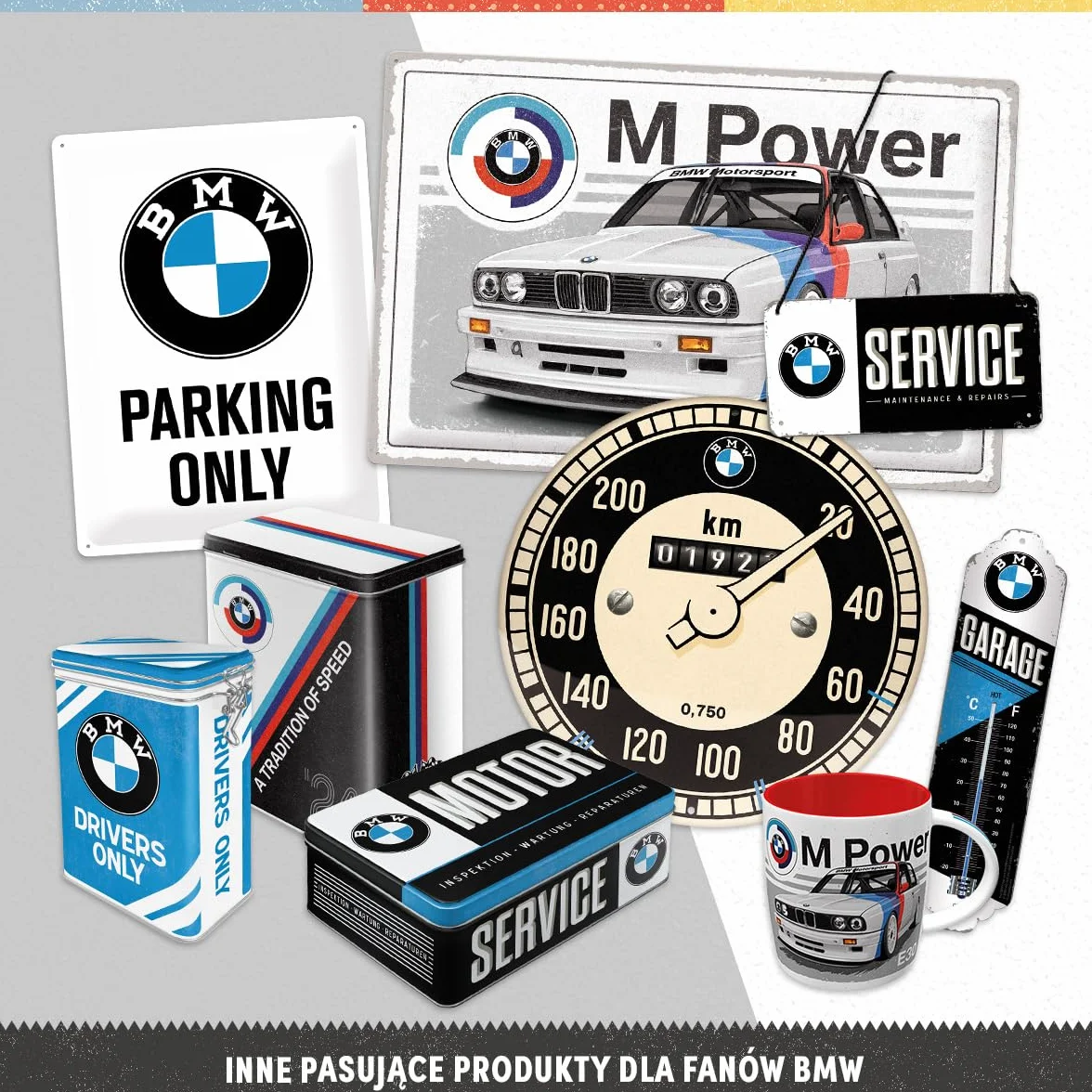 Nostalgic-Art breloczek do kluczy – BMW Tachometer