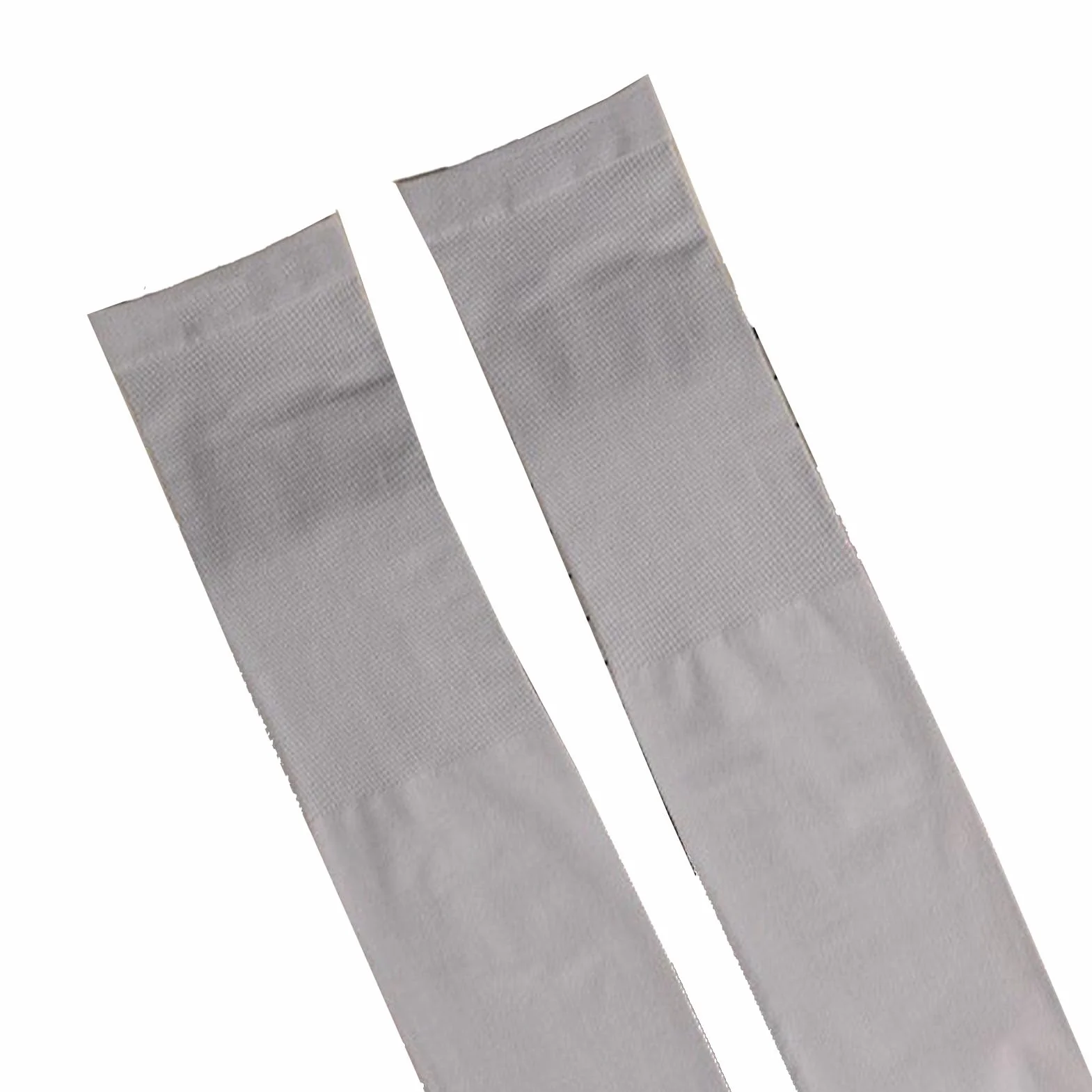 Generic Chłodzące Rękawy Naramienne, Elastyczne Nylonowe Rękawy Chroniące Przed Promieniowaniem UV do Biegania w Podróży (GREY)