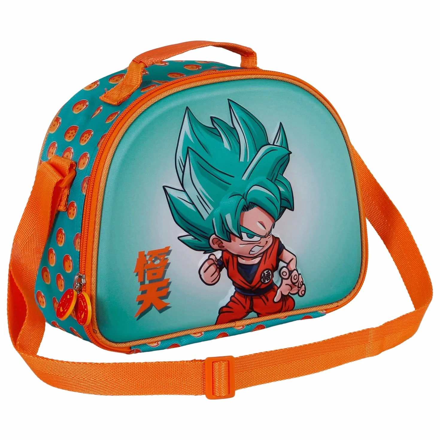 Dragon Ball Blue-3D torba śniadaniowa, wielokolorowa, wielokolorowa, Torba śniadaniowa 3D Blue