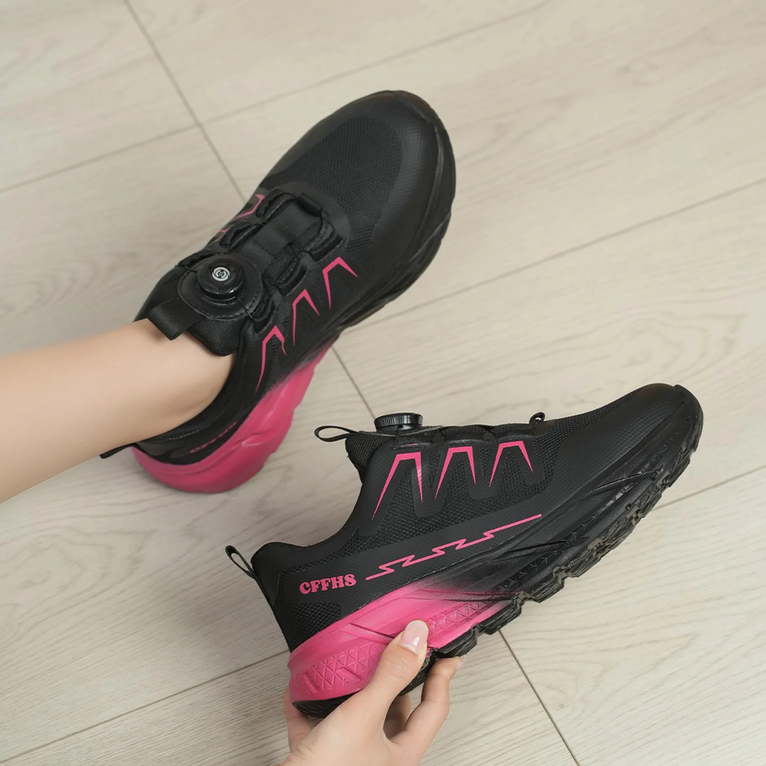Damskie buty z stalowym noskiem, buty sportowe do pracy w budownictwie lekkie wygodne i odporne