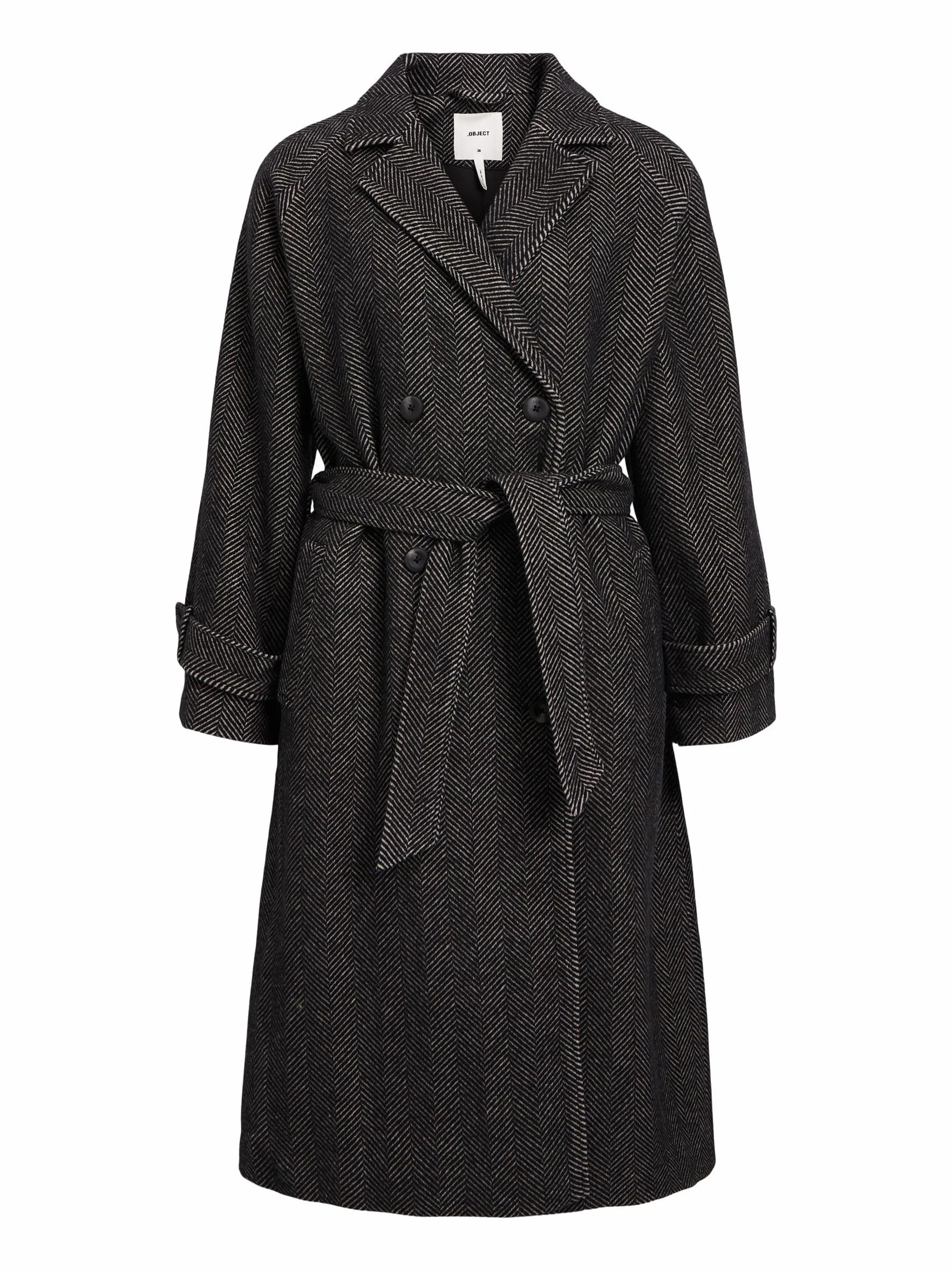 Object trencz Kobiety Objkeily L/S Coat Noos