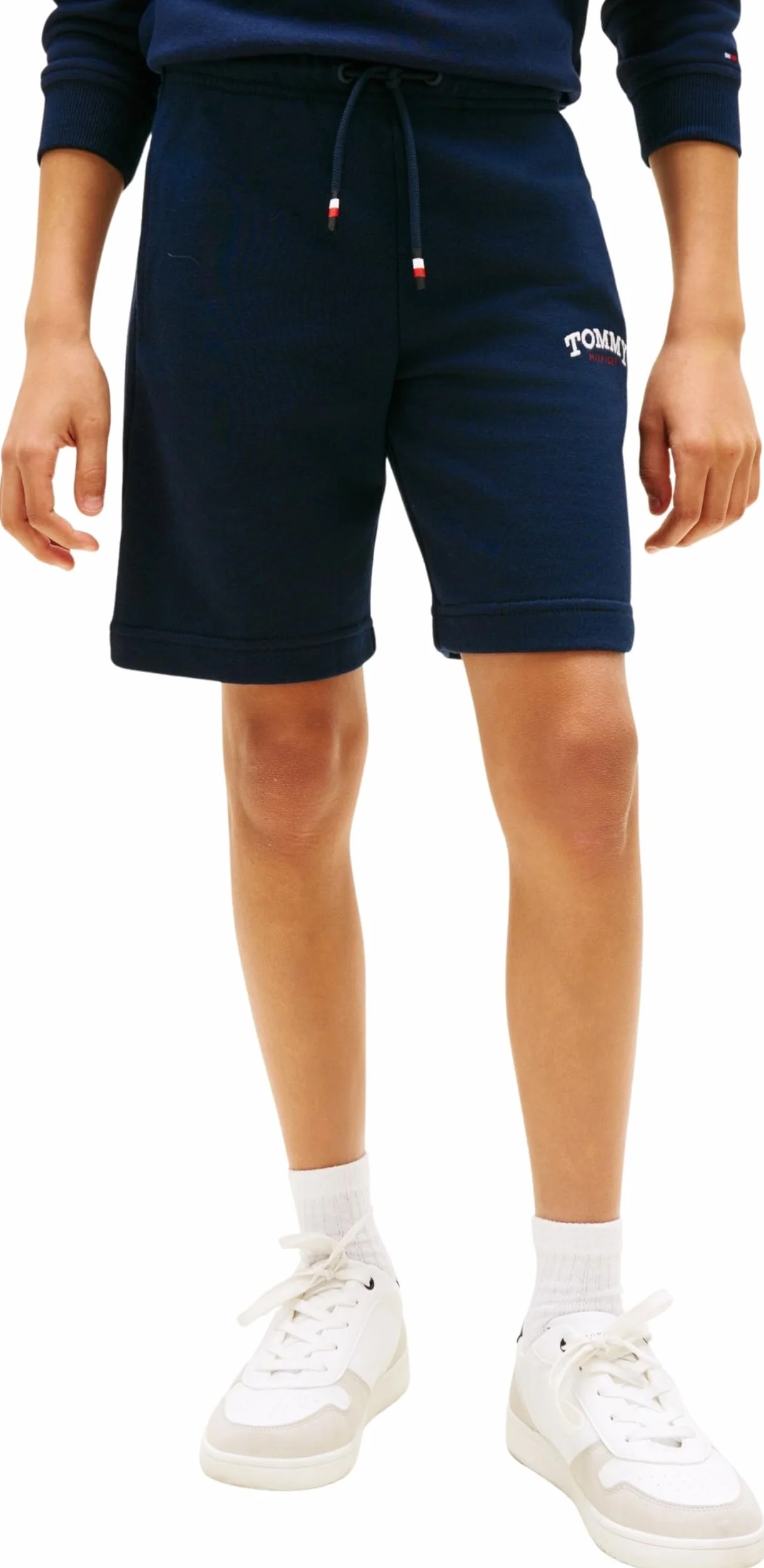 Tommy Hilfiger Monotype Graphic Sweatshort Kb0kb10242 - Shorty Chłopcy
