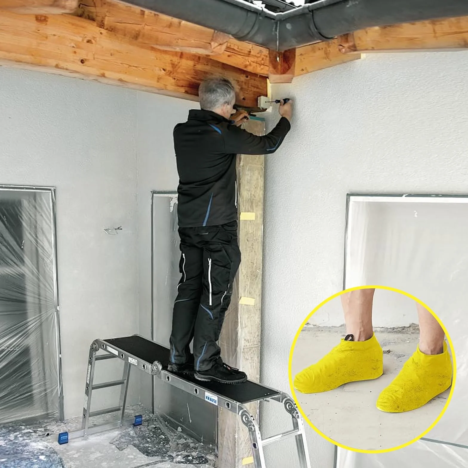 4 pary pokrowców na buty, wodoodporne, silikonowe ochraniacze przeciwdeszczowe, buty wielokrotnego użytku, antypoślizgowe, deszczowe, na deszcz, śnieg, plażę, błotniste ulice, wielokolorowa, m