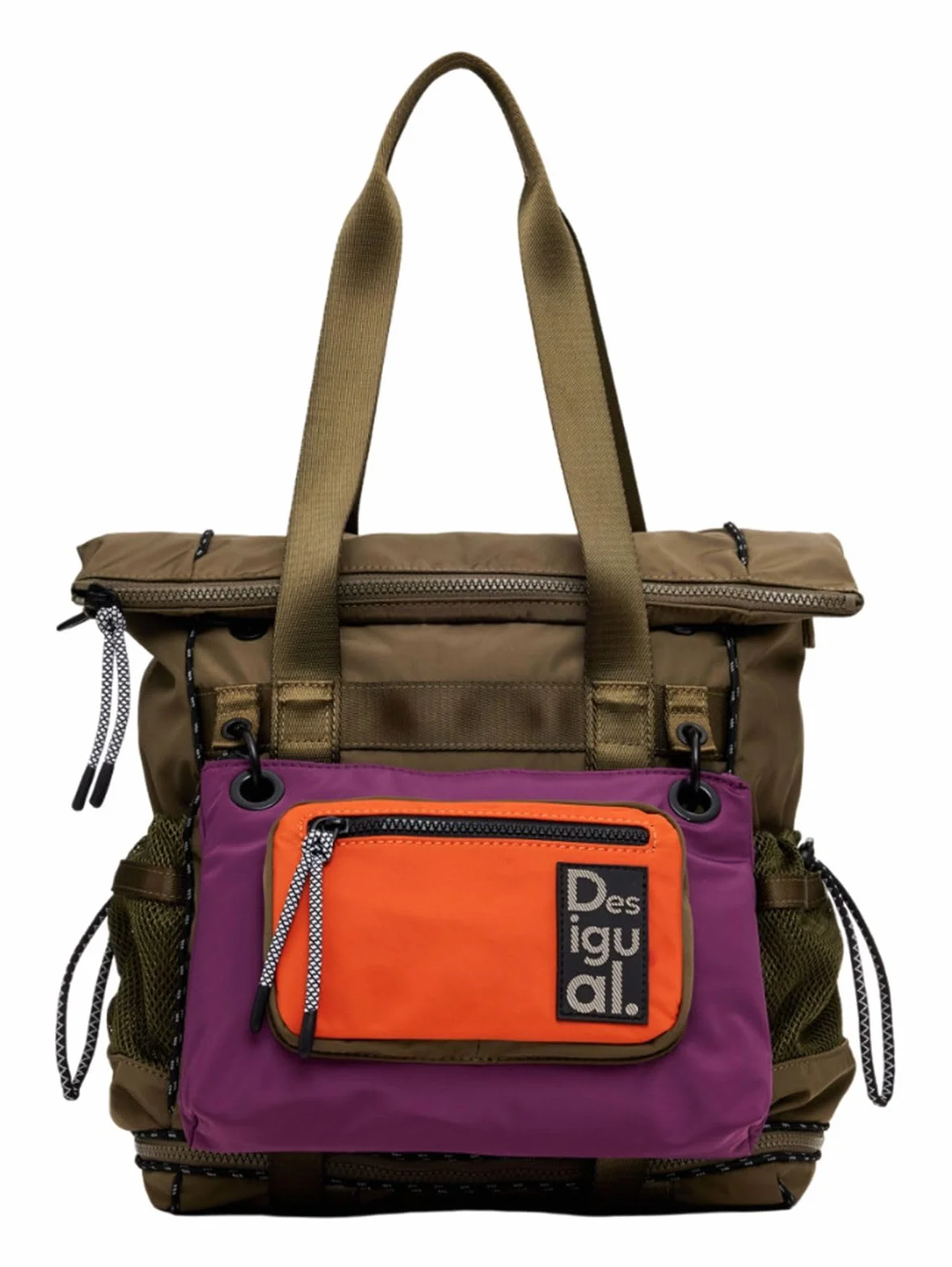 Desigual Women's Accessories nylonowy plecak Big, zielony, jeden rozmiar
