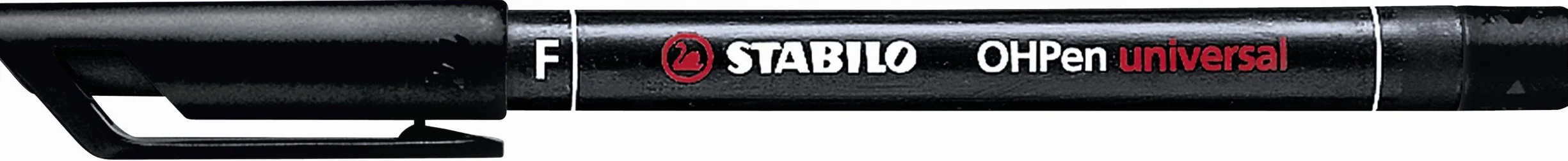 Marker permanentny STABILO OHPen - 1 sztuka marker drobna końcówka 0,7mm - tusz permanentny -czarny