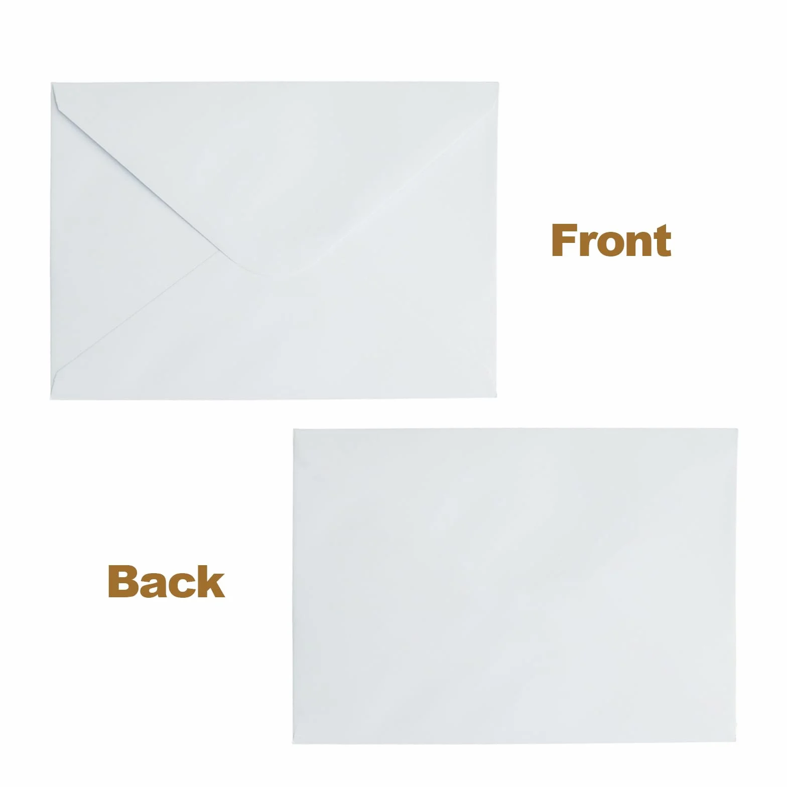 60 Sztuk Koperty B6-17,5X12,5cm 130 g/m² Białe Koperty z Klejem Zwilżanym na Kartki Okolicznościowe, Ślub, Ukończenie Studiów, Baby Shower, Przyjęcia, Zaproszenia