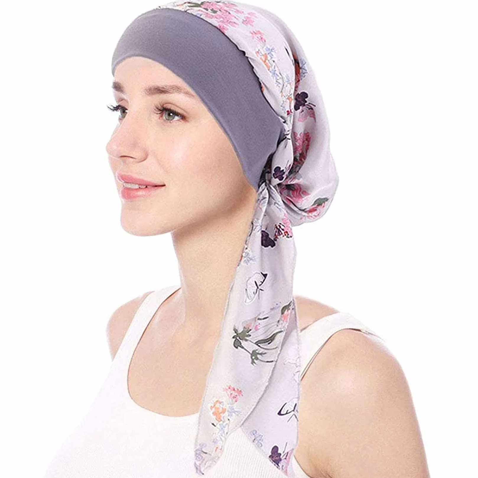 Chusteczki na głowę dla kobiet, chemioterapia turban, czapka do spania, czapka muzułmańska chemioterapia, chusta na głowa
