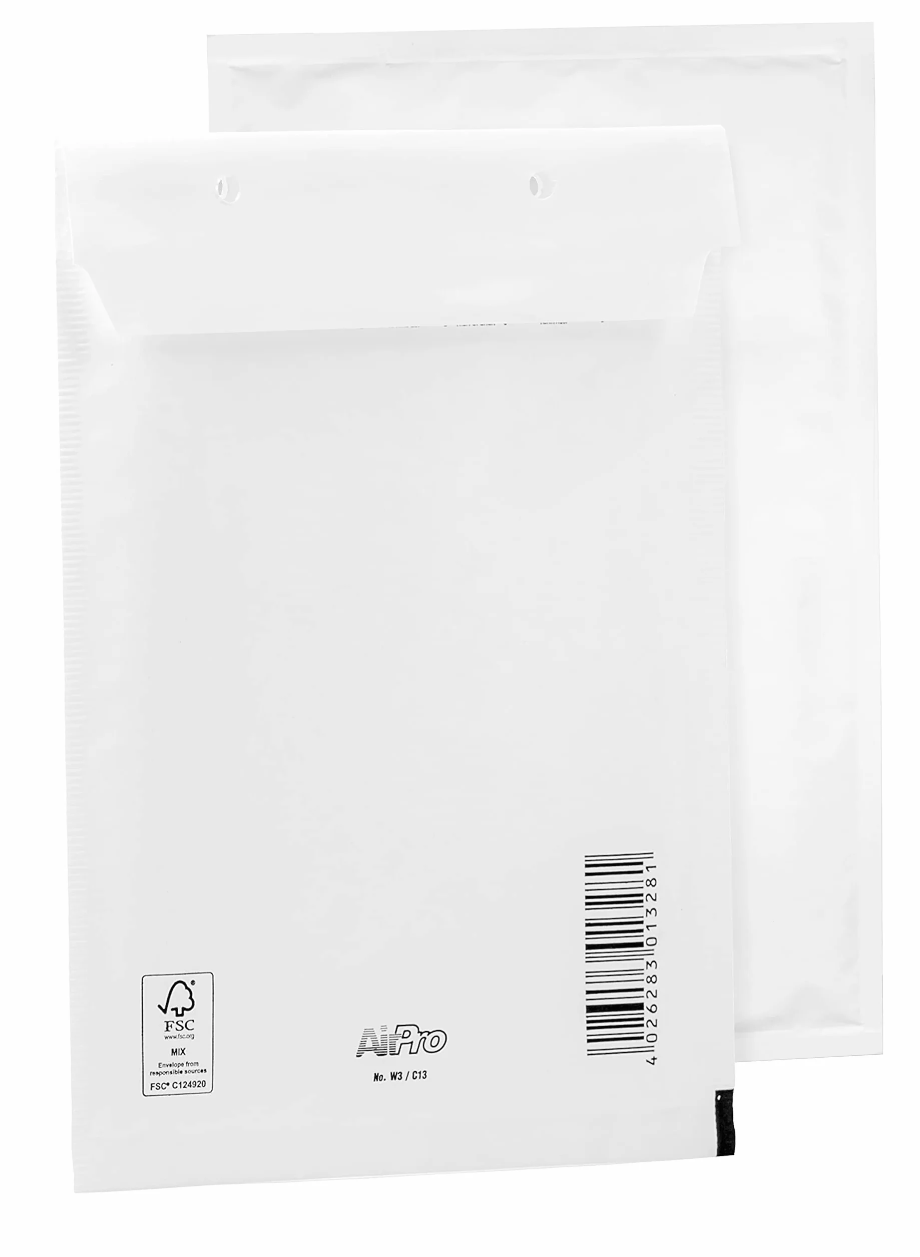 Koperta bąbelkowa Bantex biała karton 100 sztuk rozmiar C3 (225 x 170 mm) 13/C