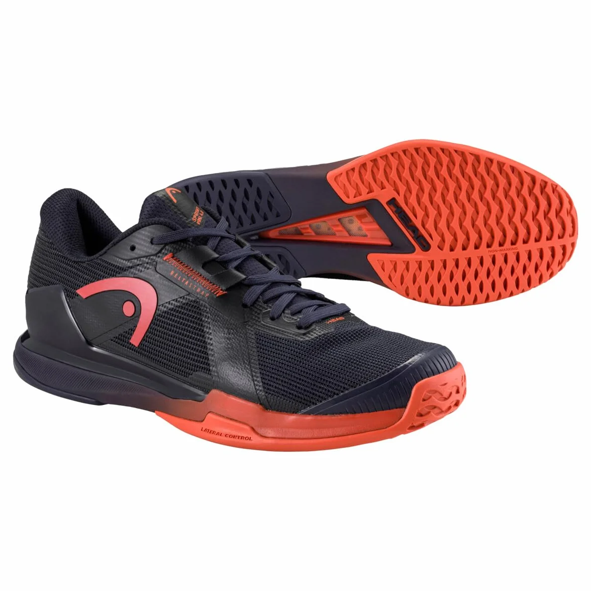 HEAD Unisex Sprint Pro 4.0 Indoor Squash/Racquetball Shoes