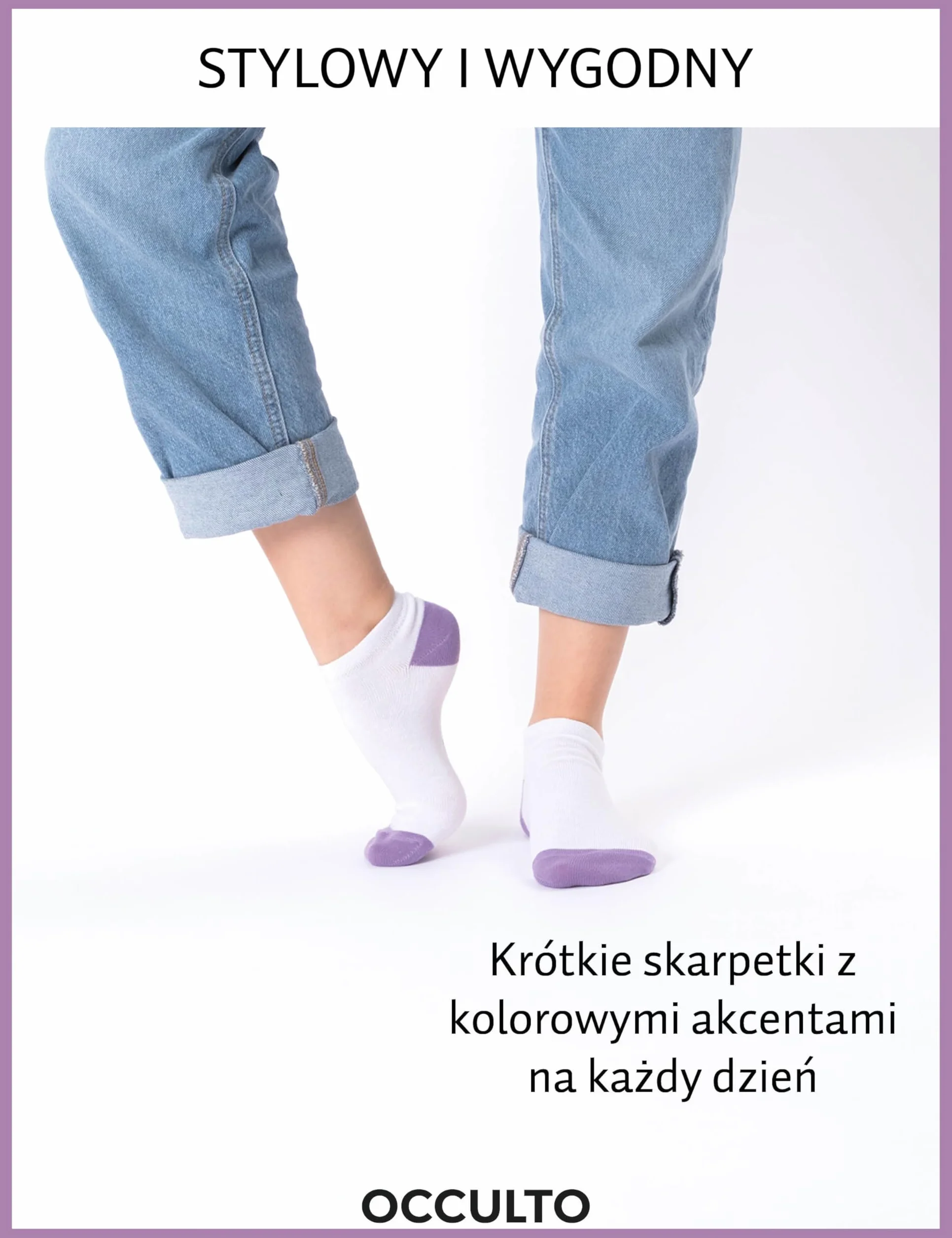 Occulto krótkie skarpetki damski 10 pak (model: Maja)