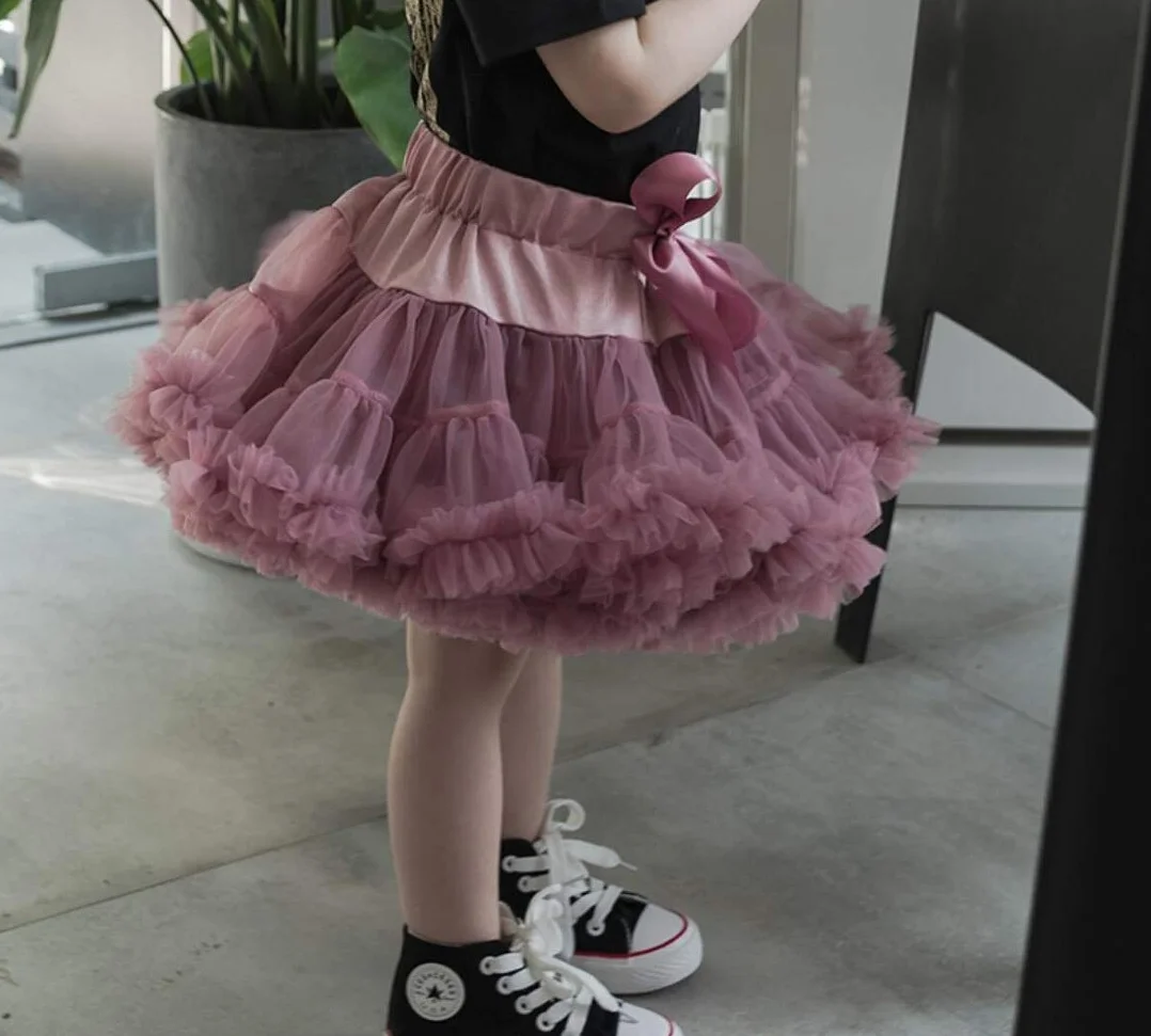 DEBAIJIA Kobiety Spódnica Tutu Księżniczka Tiul Ballet Taniec Halki Karnawał Ślub Kostiumy