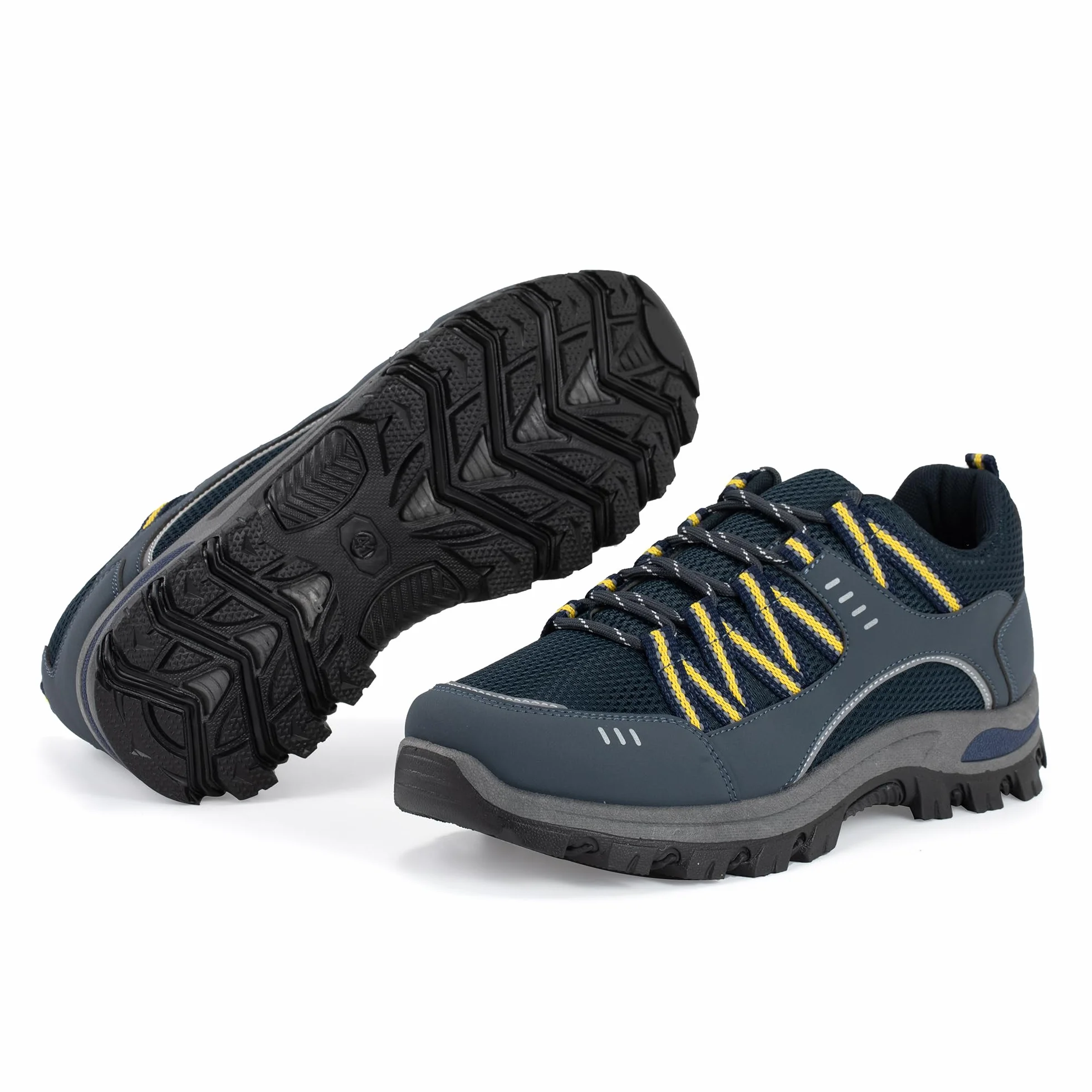 JOMIX Męskie buty trekkingowe i turystyczne, lekkie, oddychające buty sportowe, antypoślizgowe, miejskie, buty górskie do codziennego użytku