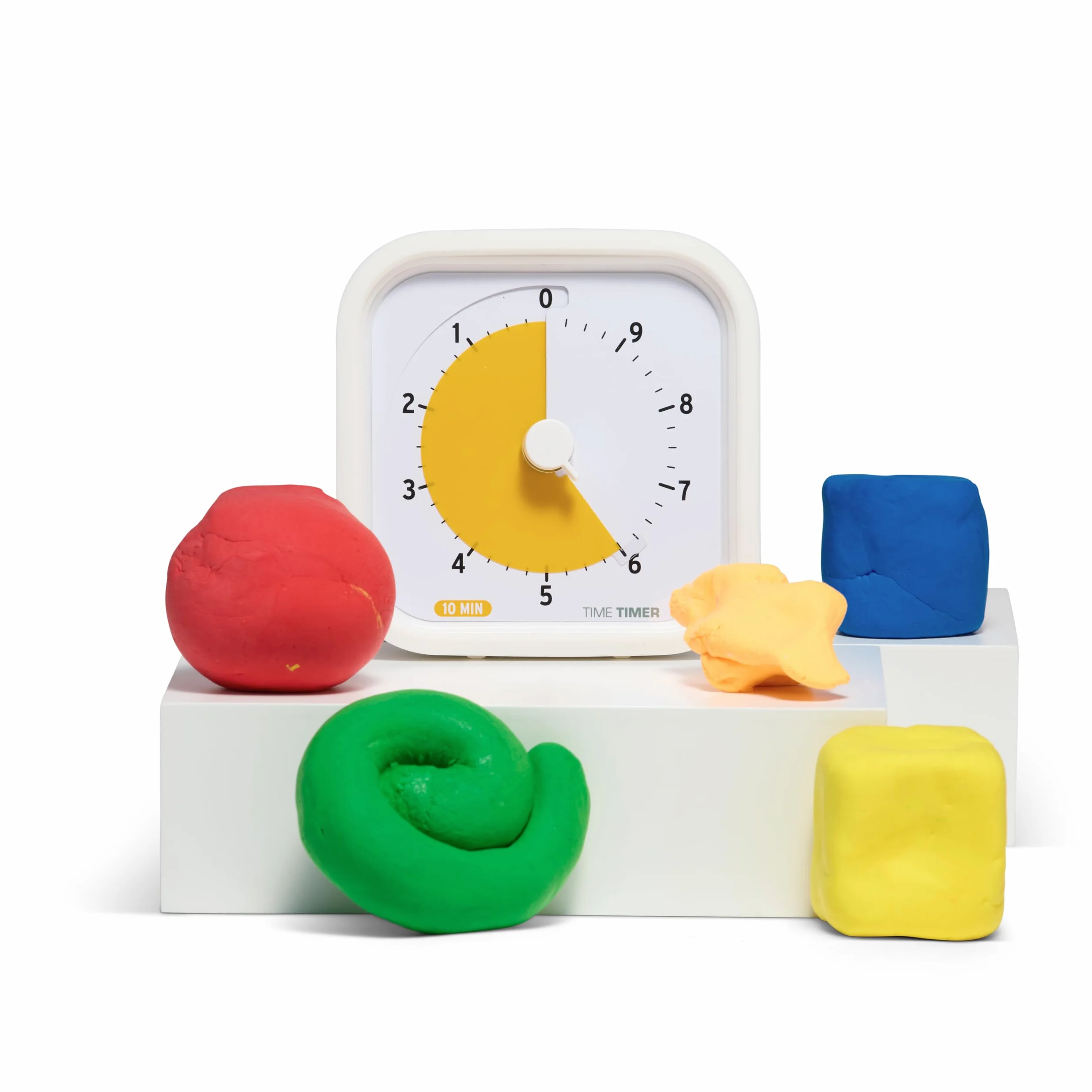 TIMER 10 Minute Mod Education Edition - Wizualny timer z oprogramowaniem stacjonarnym do nauki w klasie dla dzieci, timer produktywności, narzędzia do nauki i spotkań biurowych z cichą pracą (10 min)