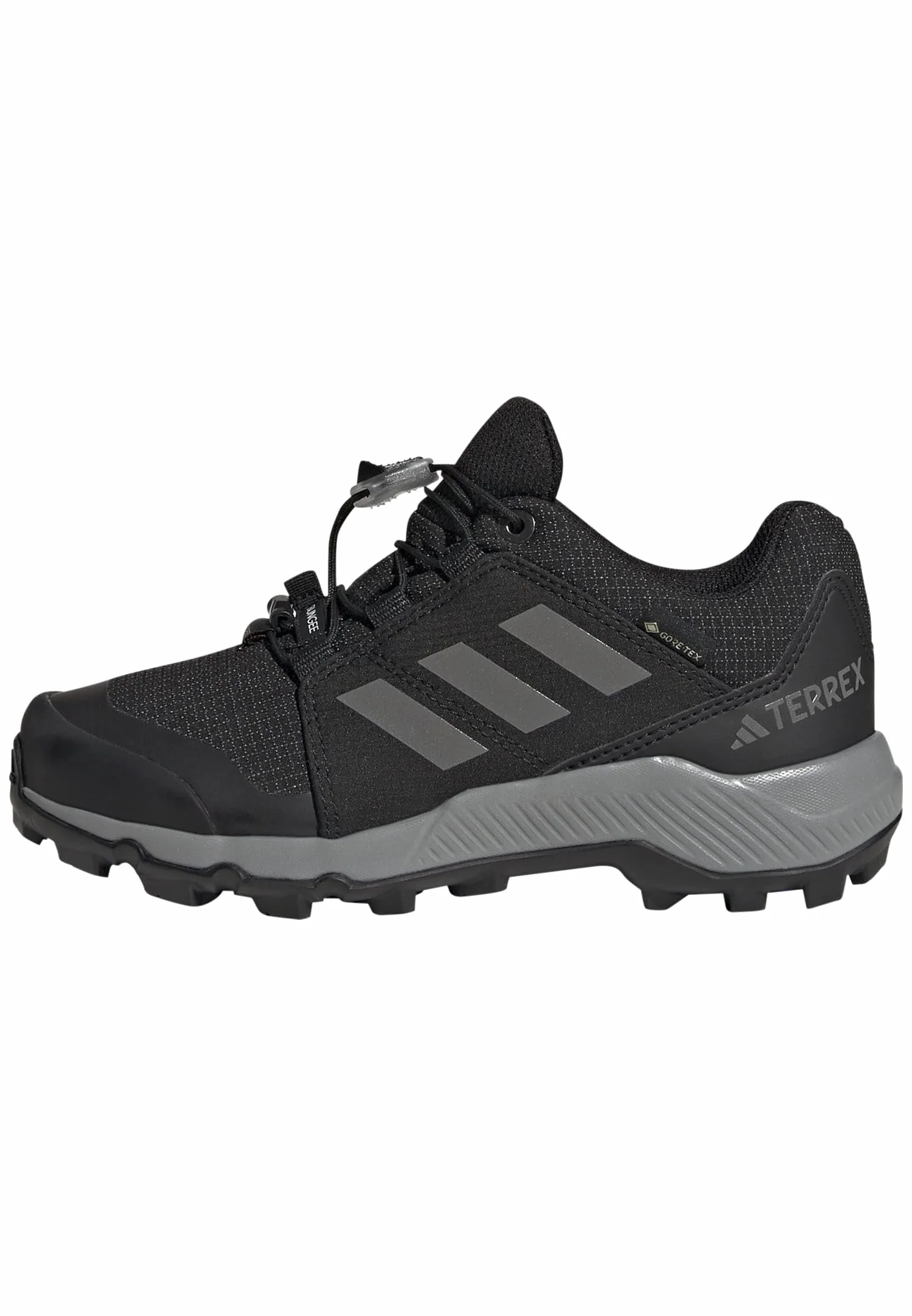 adidas Uniseks - dzieci Terrex Gore-Tex Hiking Kids Shoes, Core Black/Grey Three/Core Black, 31 EU