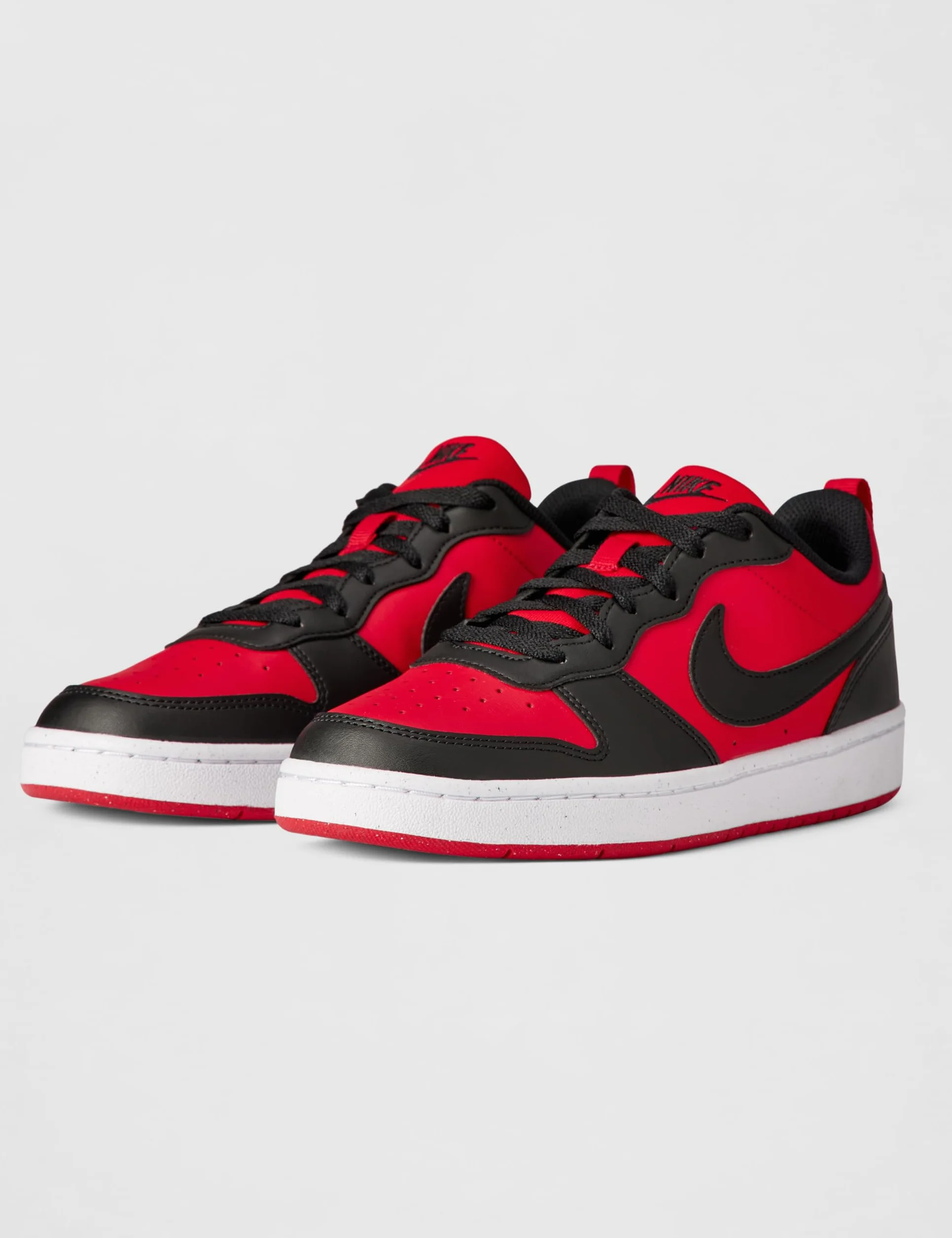 Nike Court Borough Low Recraft (duże dziecko), Uniwersytet czerwony/czarno-biały, 23.5 EU