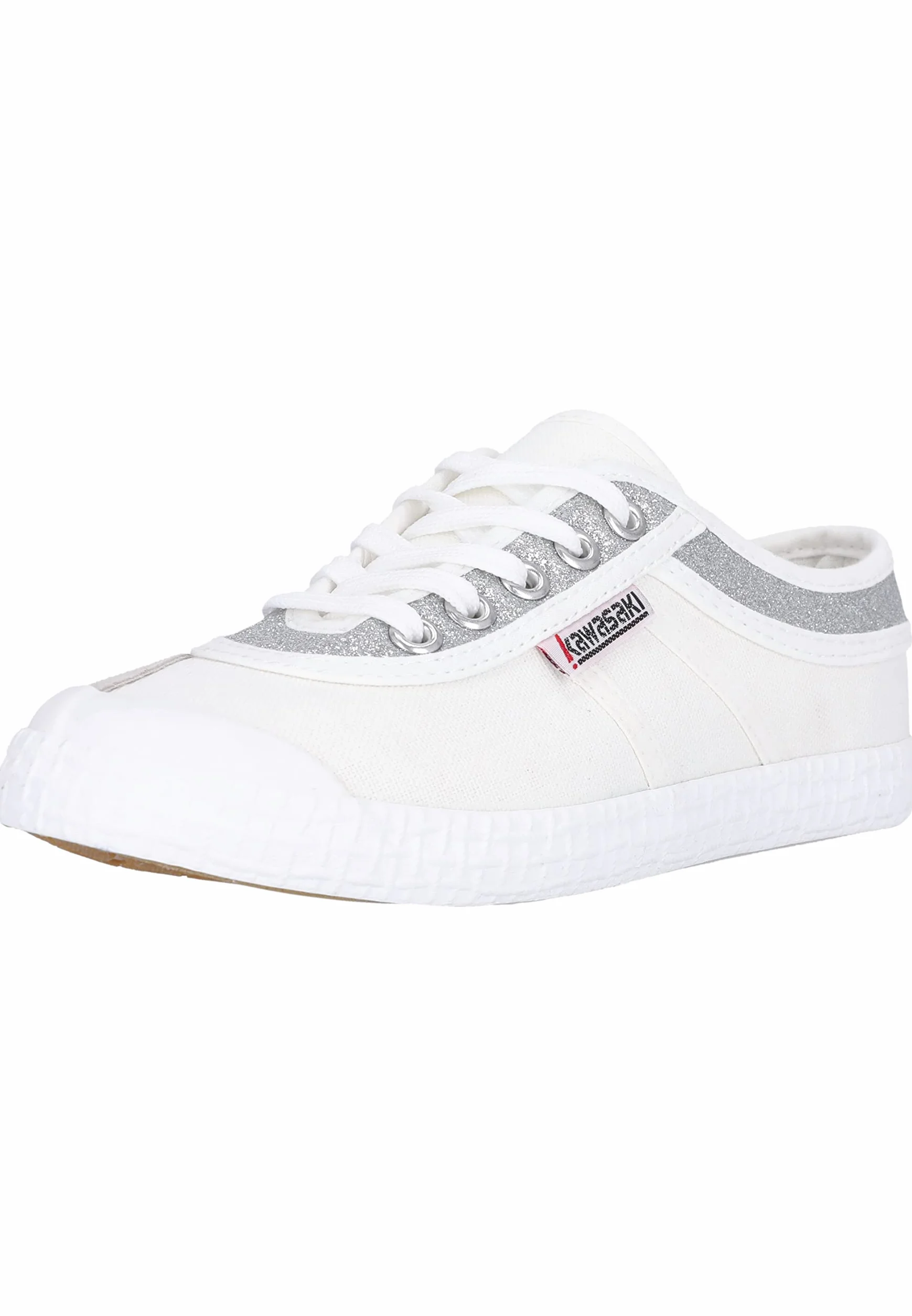 Kawasaki Kawasaki błyszczące buty płócienne - Trampki typu sneakers Uniseks