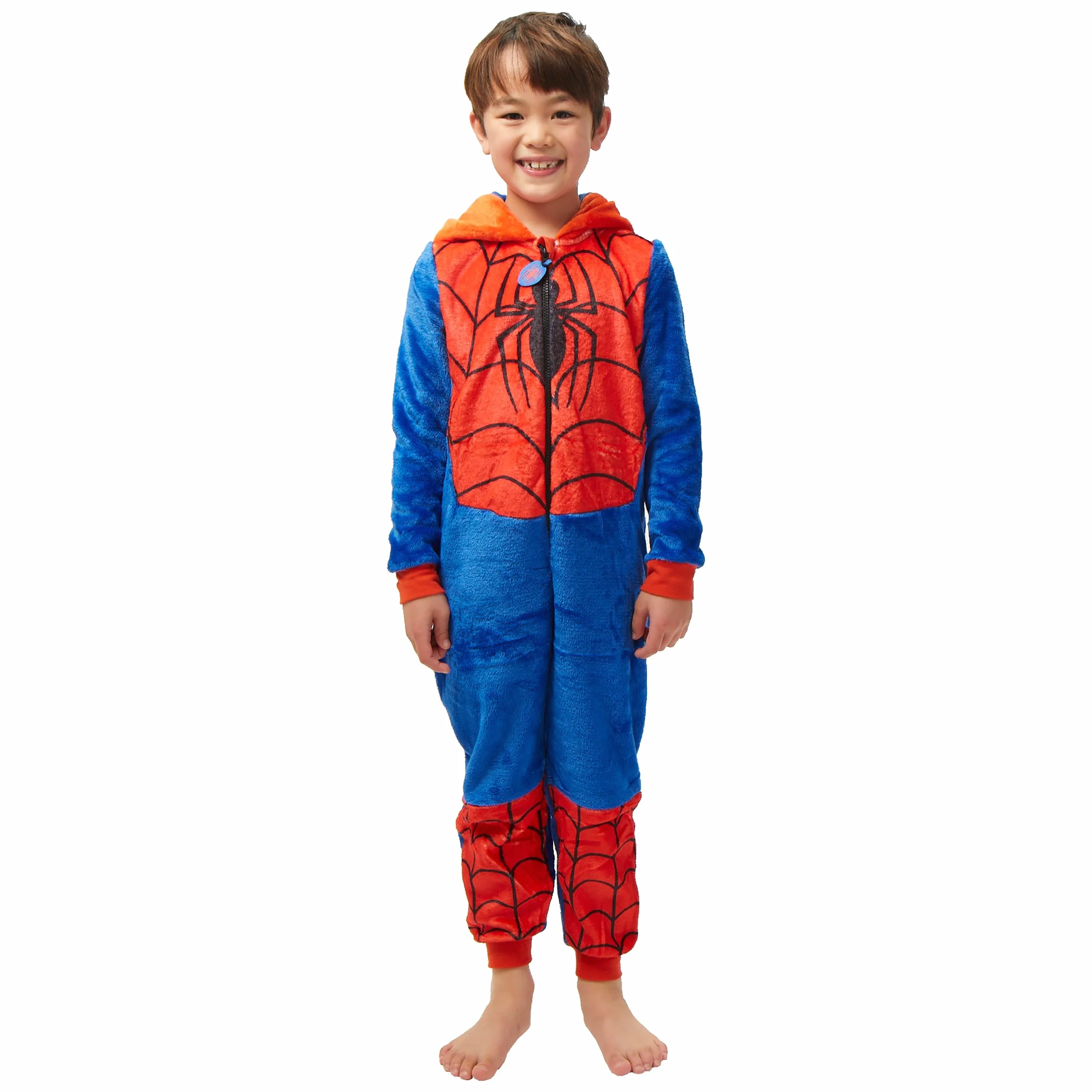 Marvel Dziecięce kombinezon do spania Spiderman