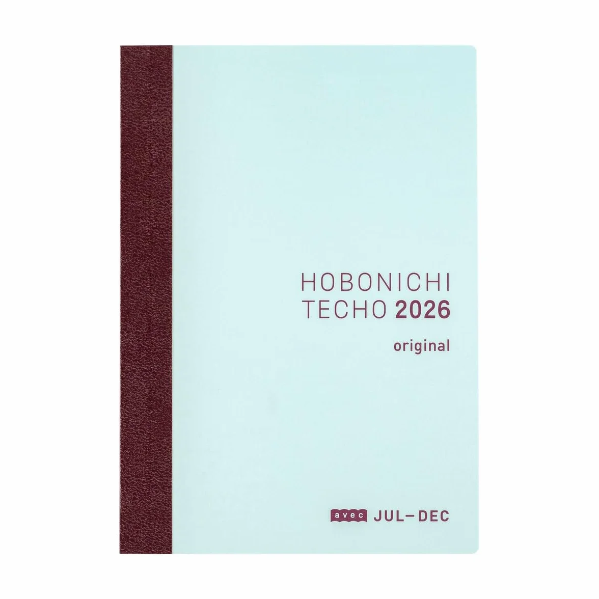 Hobonichi Techo 2026 oryginalna książka A6, japońska, codzienna, tylko na 6 miesięcy, początek lipca, początek poniedziałku, planer